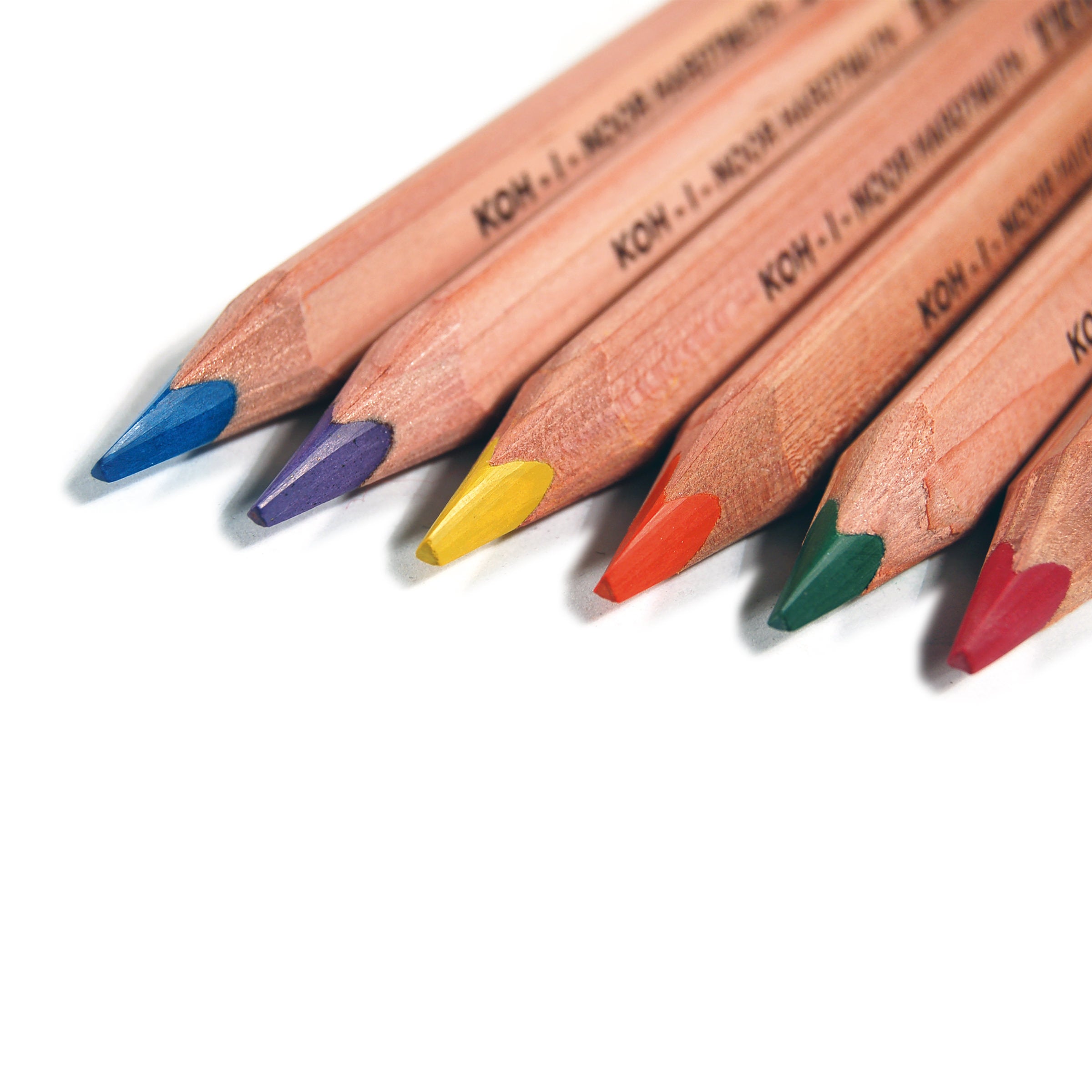 Triocolor Pencils, Pack 12 Koh-I-Noor