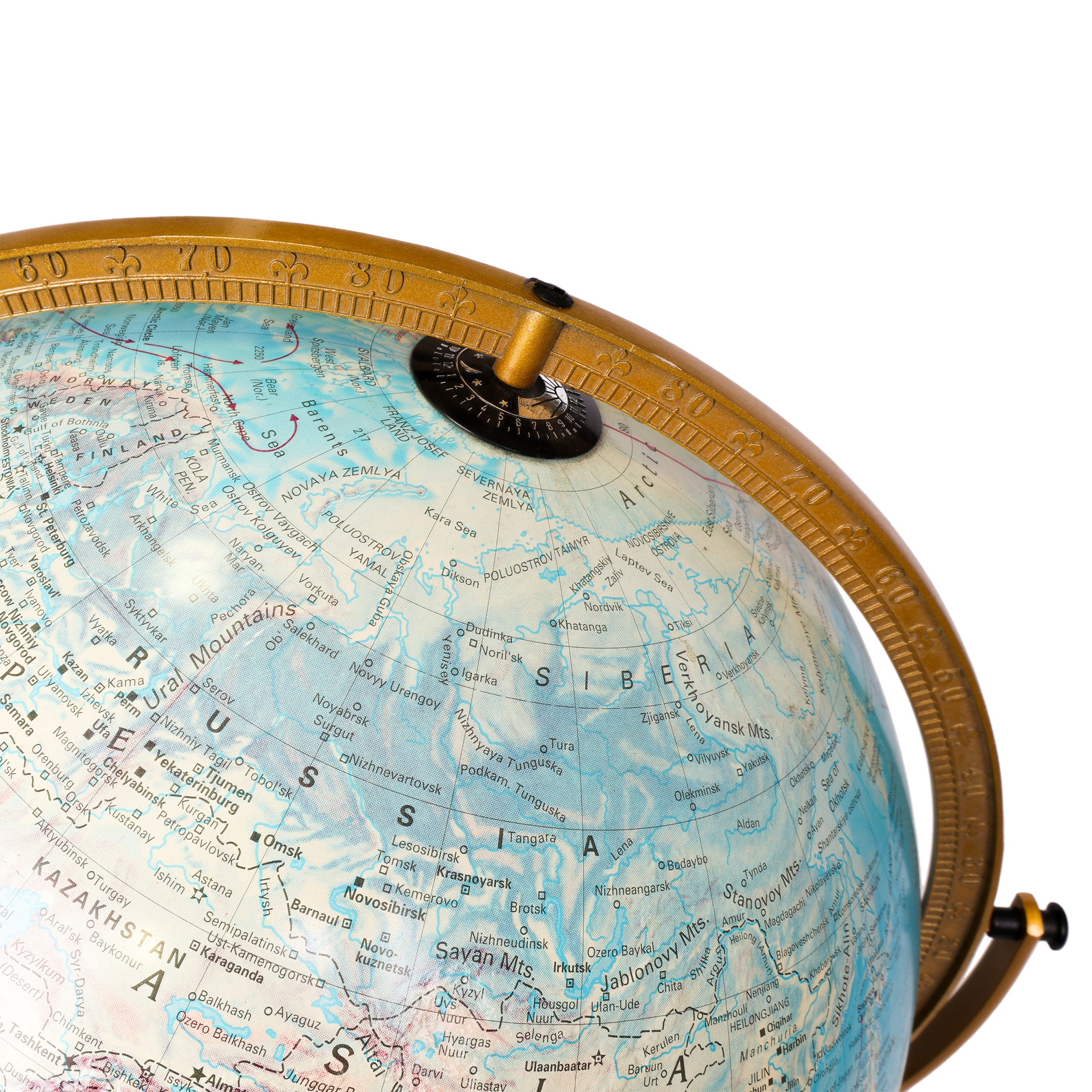 Attache - Blue Ocean, 40cm Illuminated Scanglobe