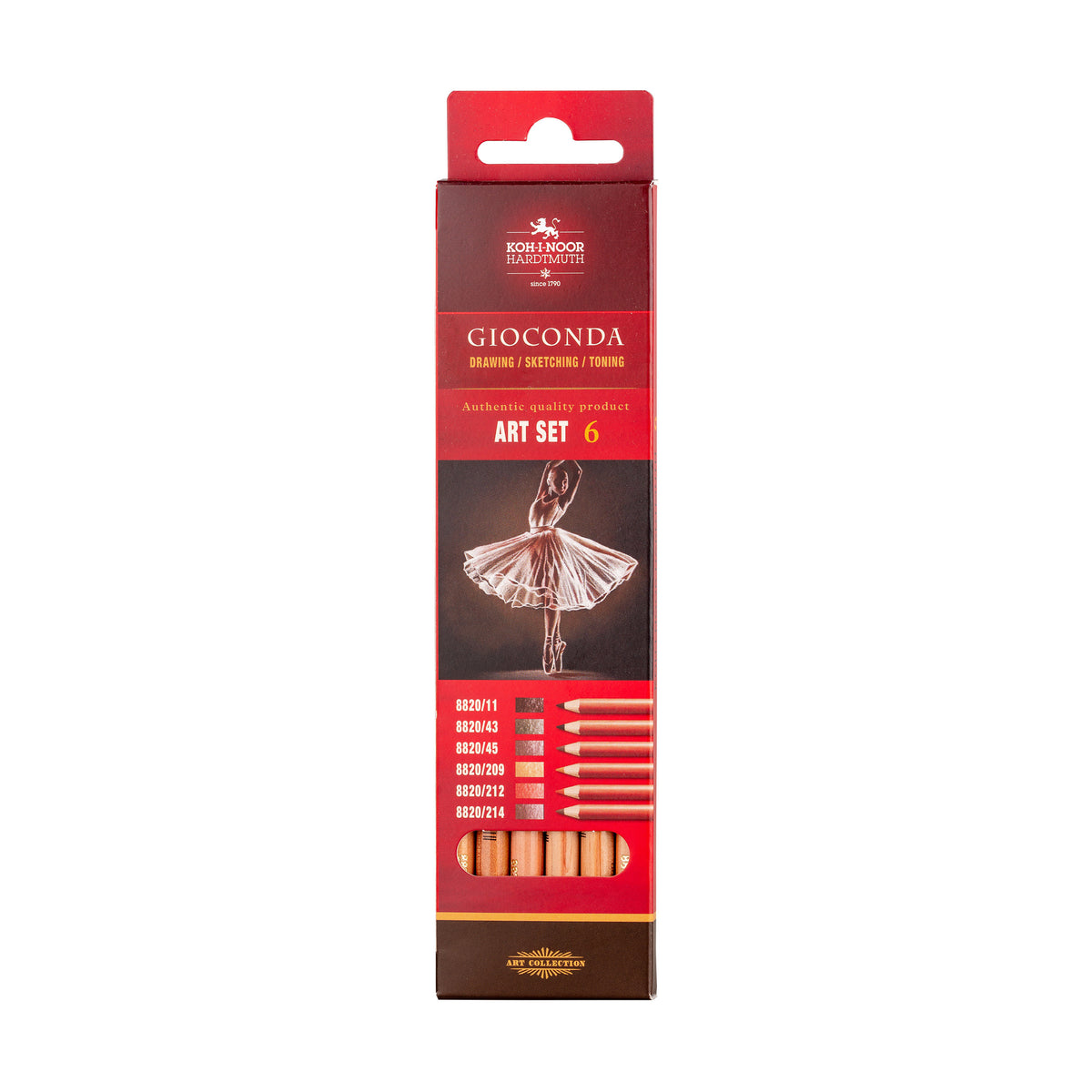 Gioconda 6 piece Toning Set Koh-I-Noor