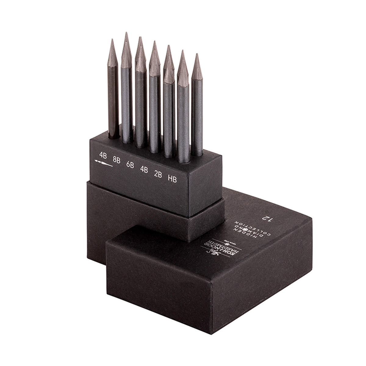 Set of Woodless Graphite Pencils Pack 12 - Hidden Diamond Koh-I-Noor