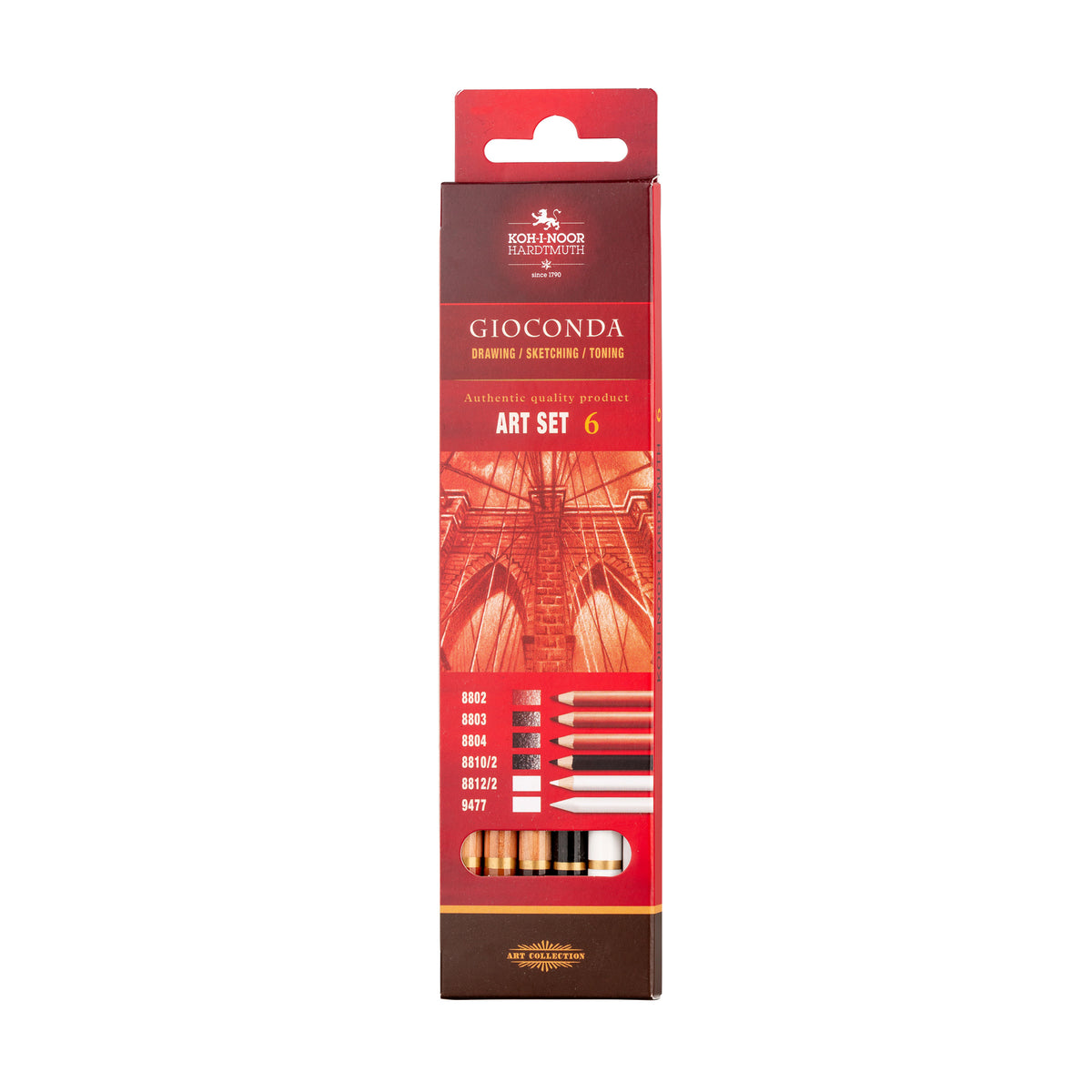 Gioconda 6 piece Art Set Koh-I-Noor