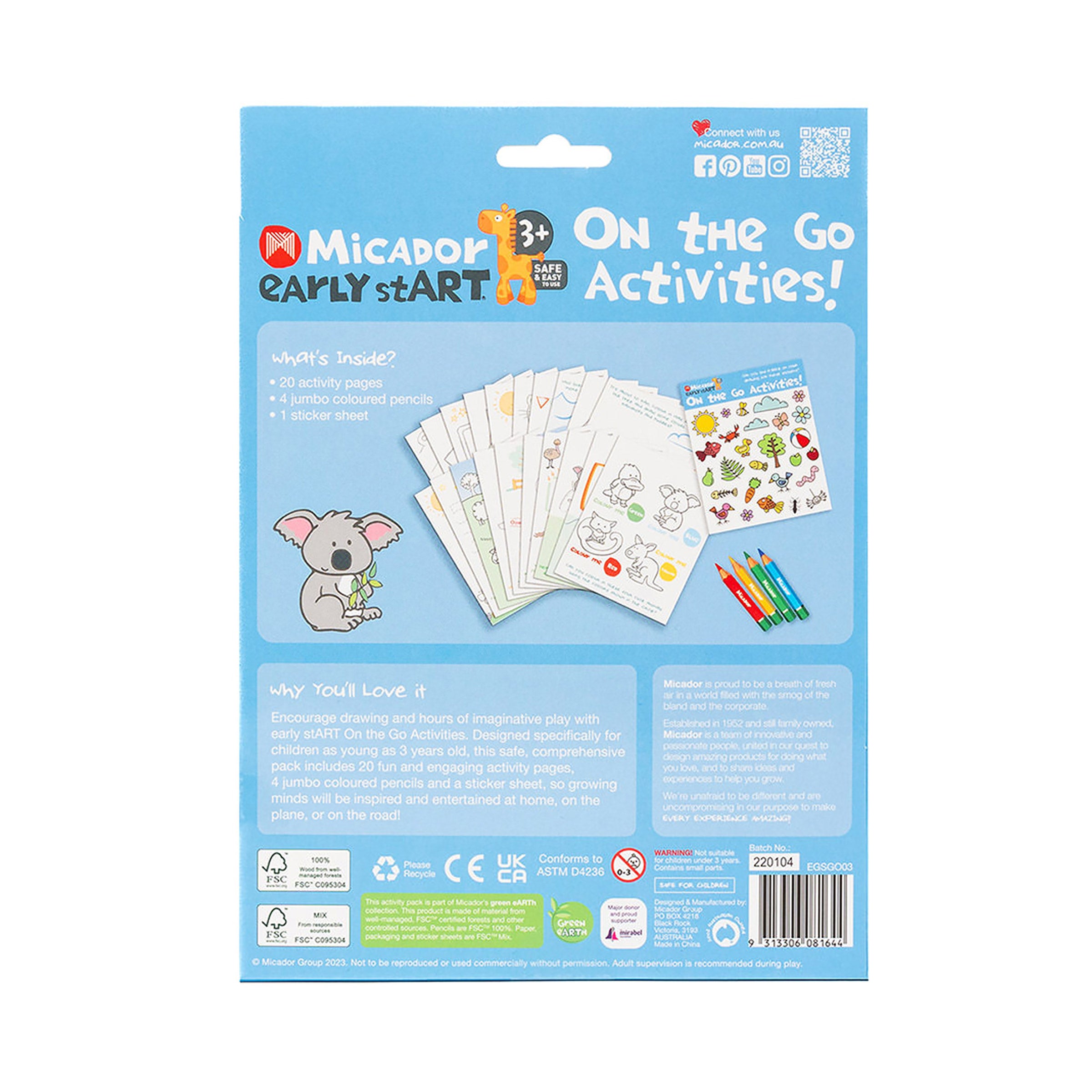 On The Go Activity Pack FSC MIX early stART