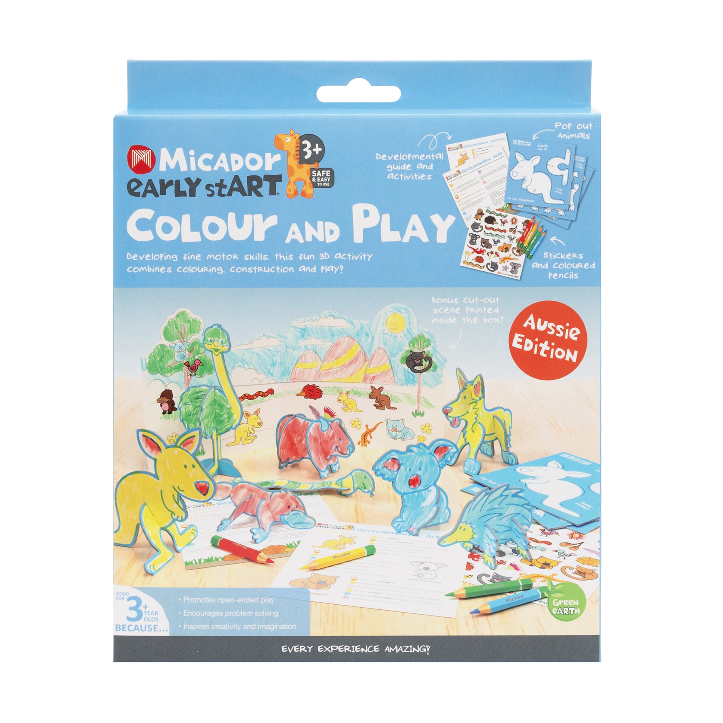 Colour and Play - Aussie Edition FSC Mix early stART
