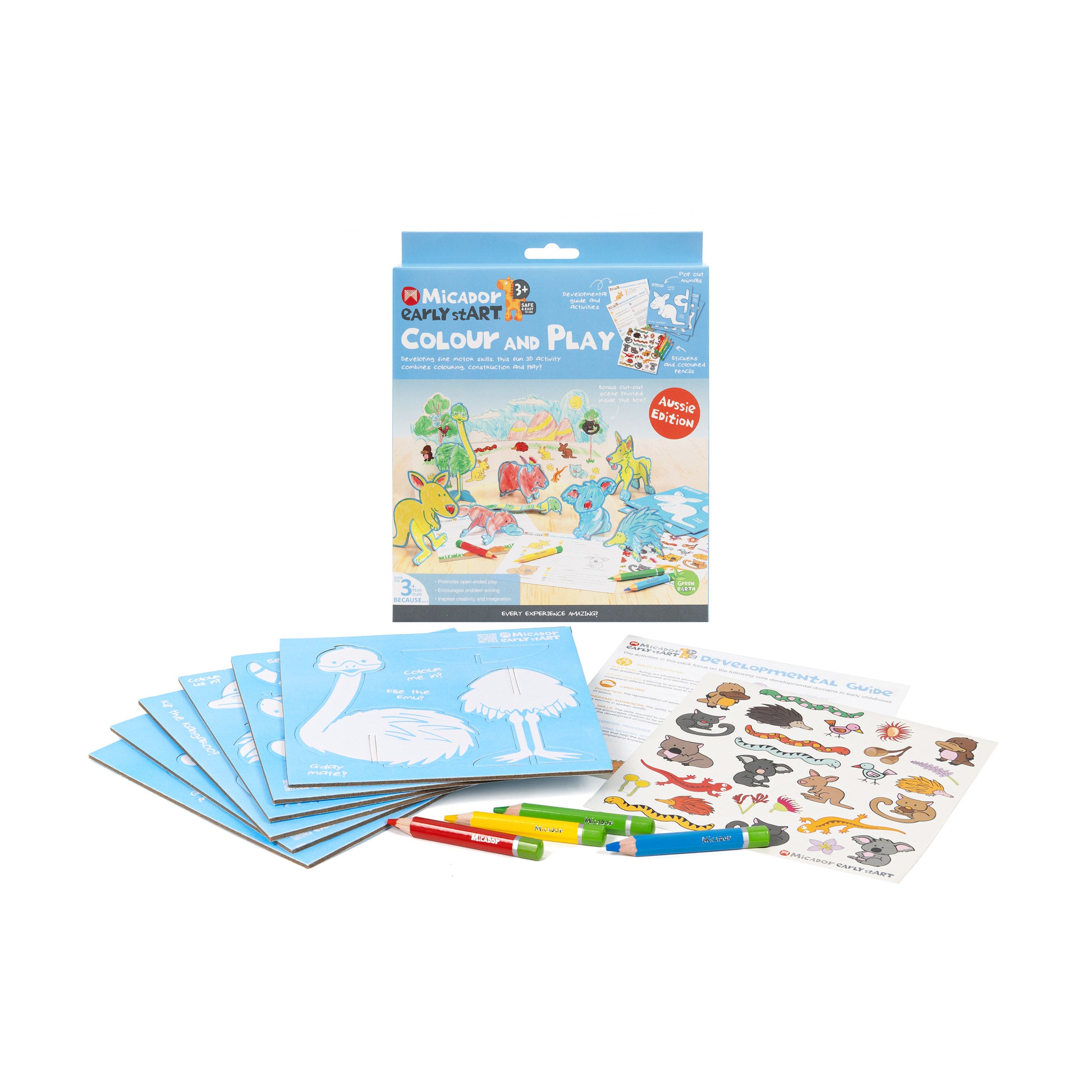 Colour and Play - Aussie Edition FSC Mix early stART