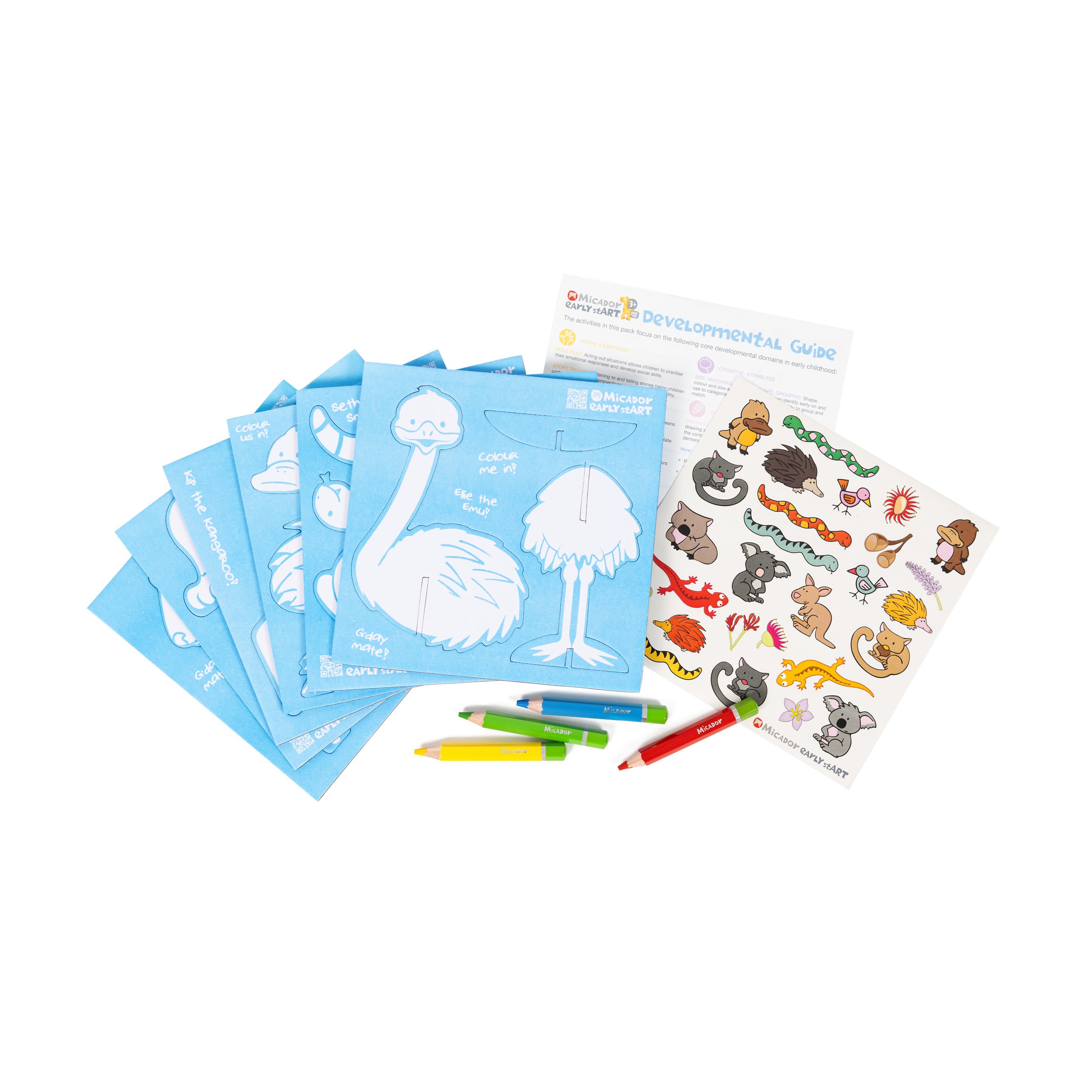 Colour and Play - Aussie Edition FSC Mix early stART