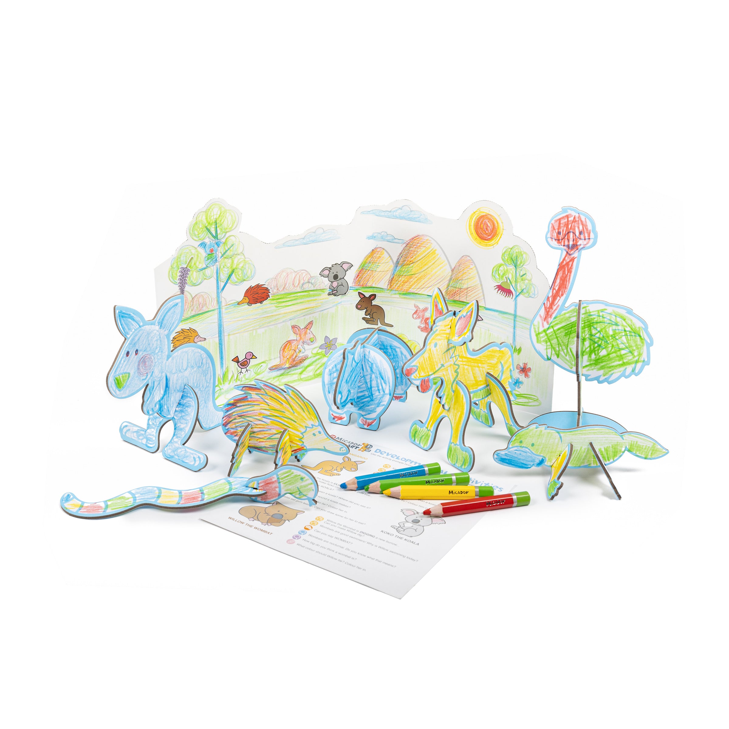 Colour and Play - Aussie Edition FSC Mix early stART