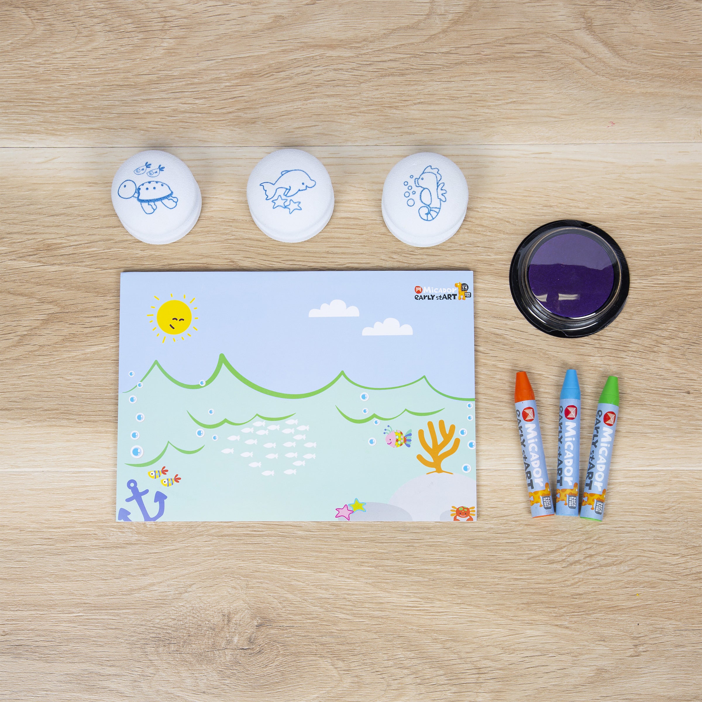 Stamp & Colour Mini Sea FSC Mix early stART