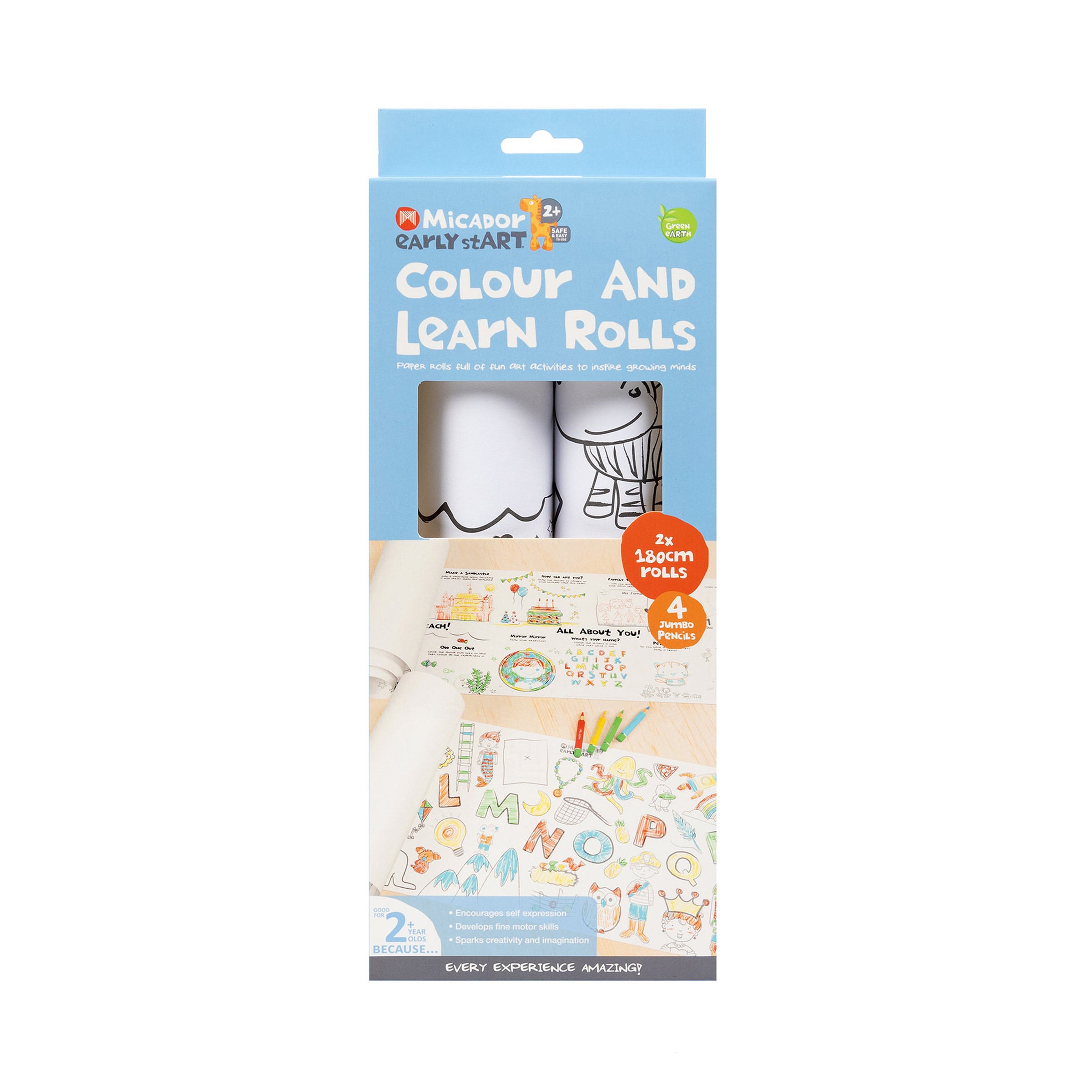 Colour and Learn Rolls, Pack 2, FSC, early stART