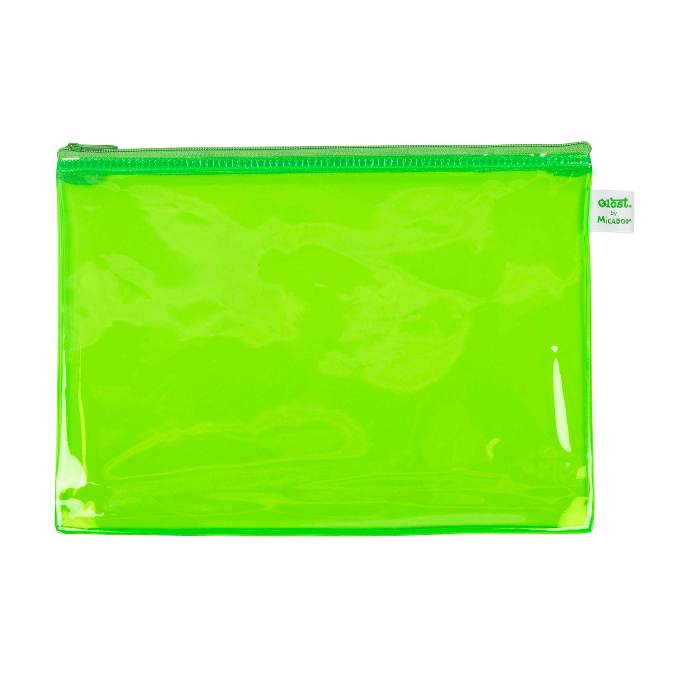Pencil Case, 245x180mm, Neon Green, Glost
