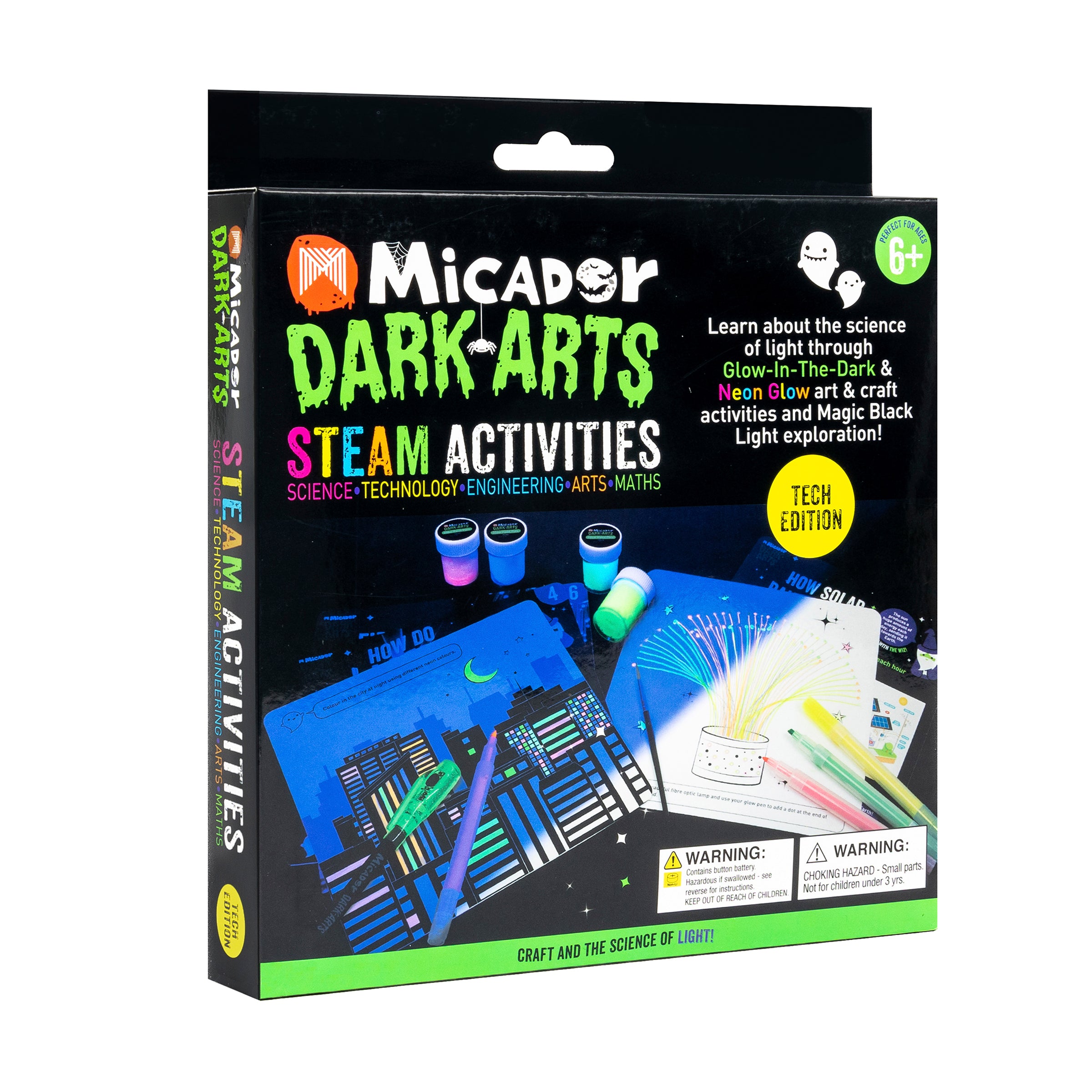 Glow STEAM Activities - Tech Dark Arts