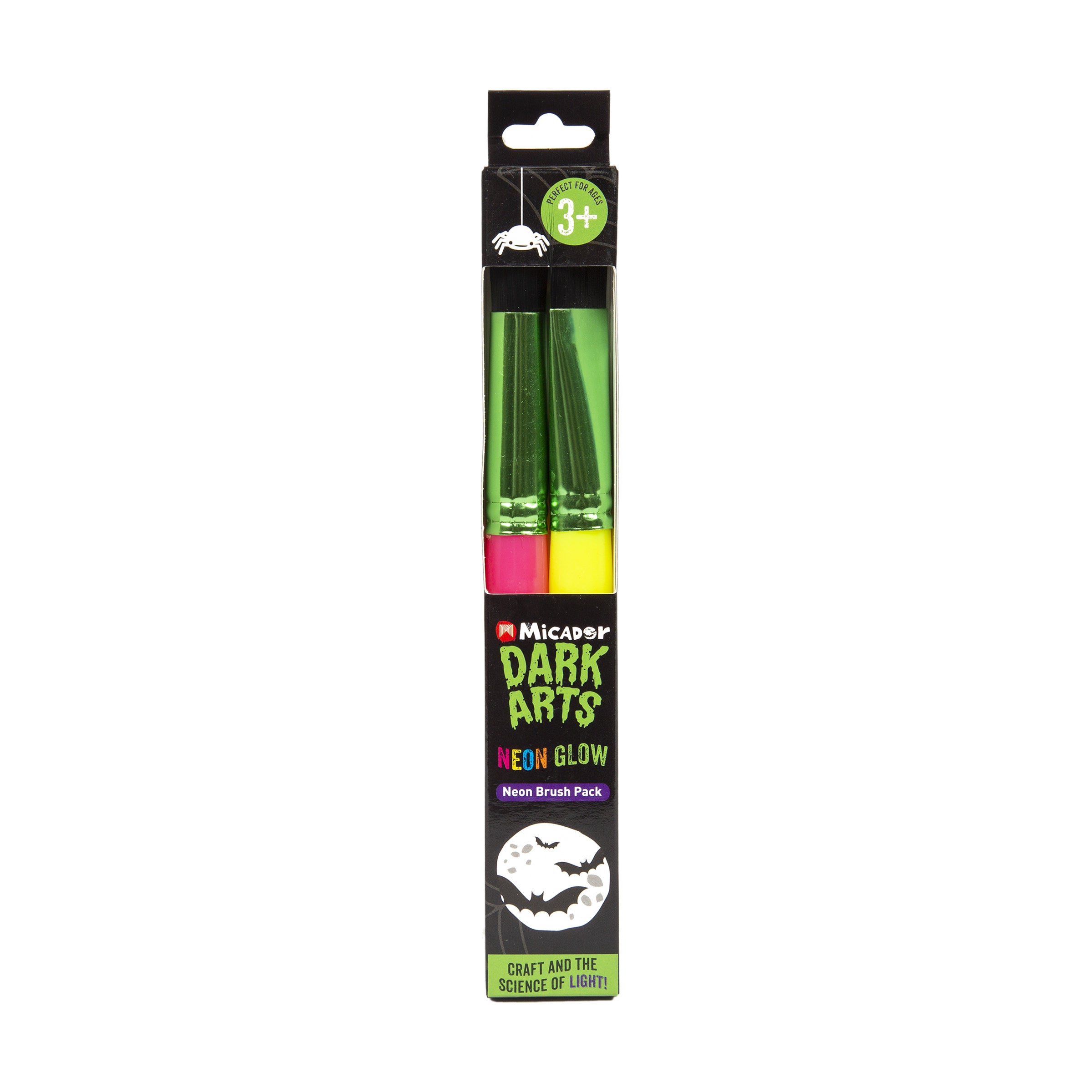 Dark Arts Neon Crayons 2Pk