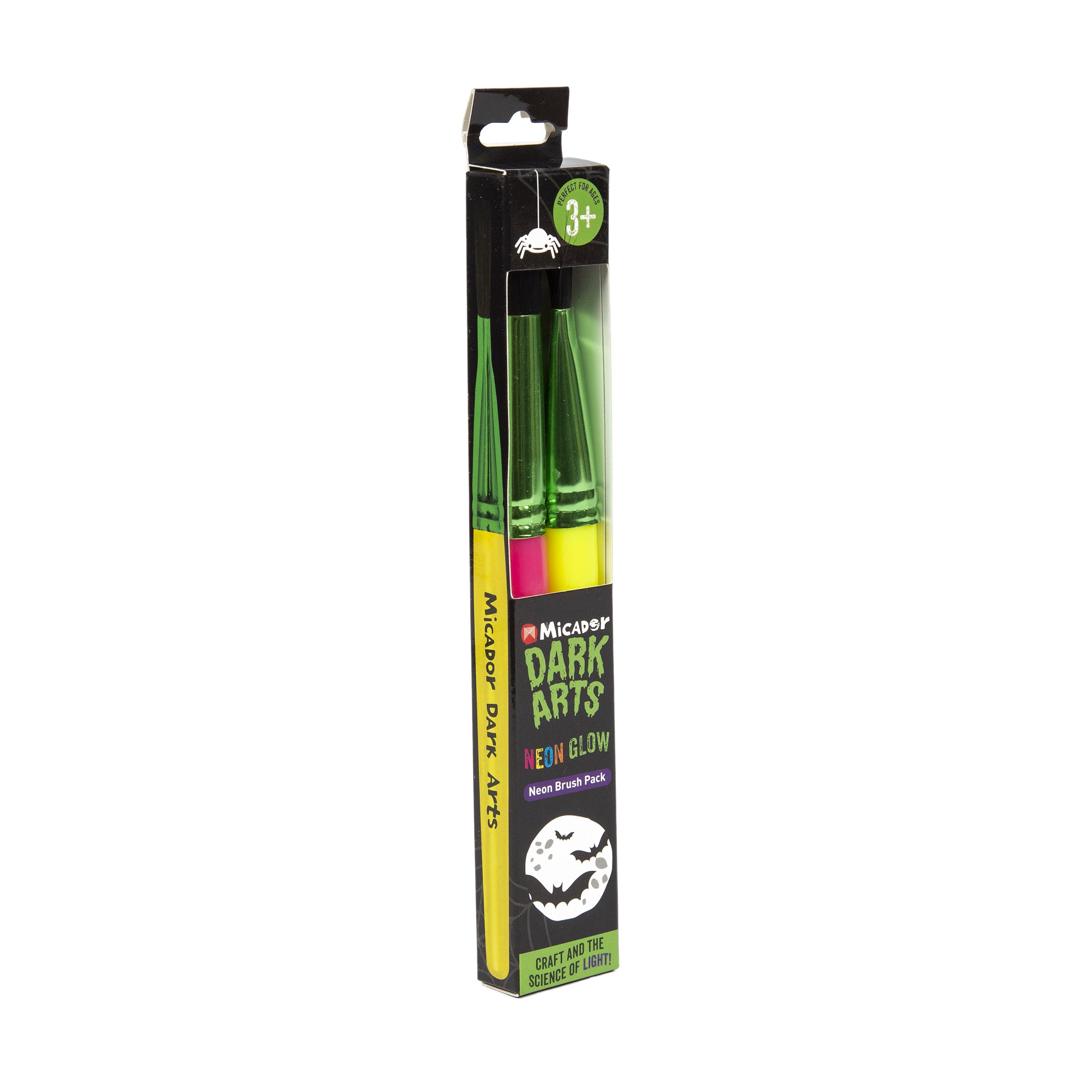 Dark Arts Neon Crayons 2Pk