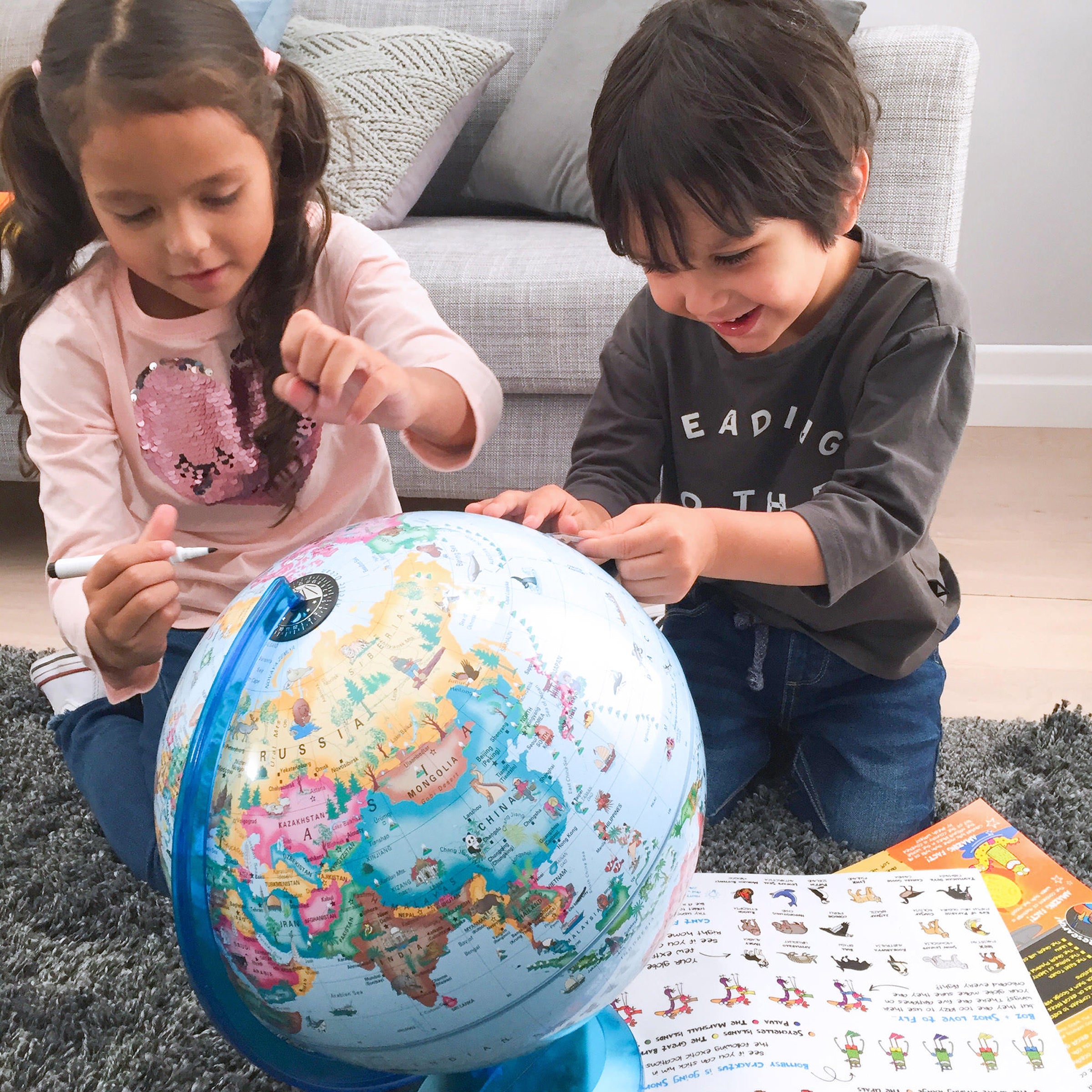 Globe4Kids - Blue Ocean, 30cm Adventure Edition Micador jR.