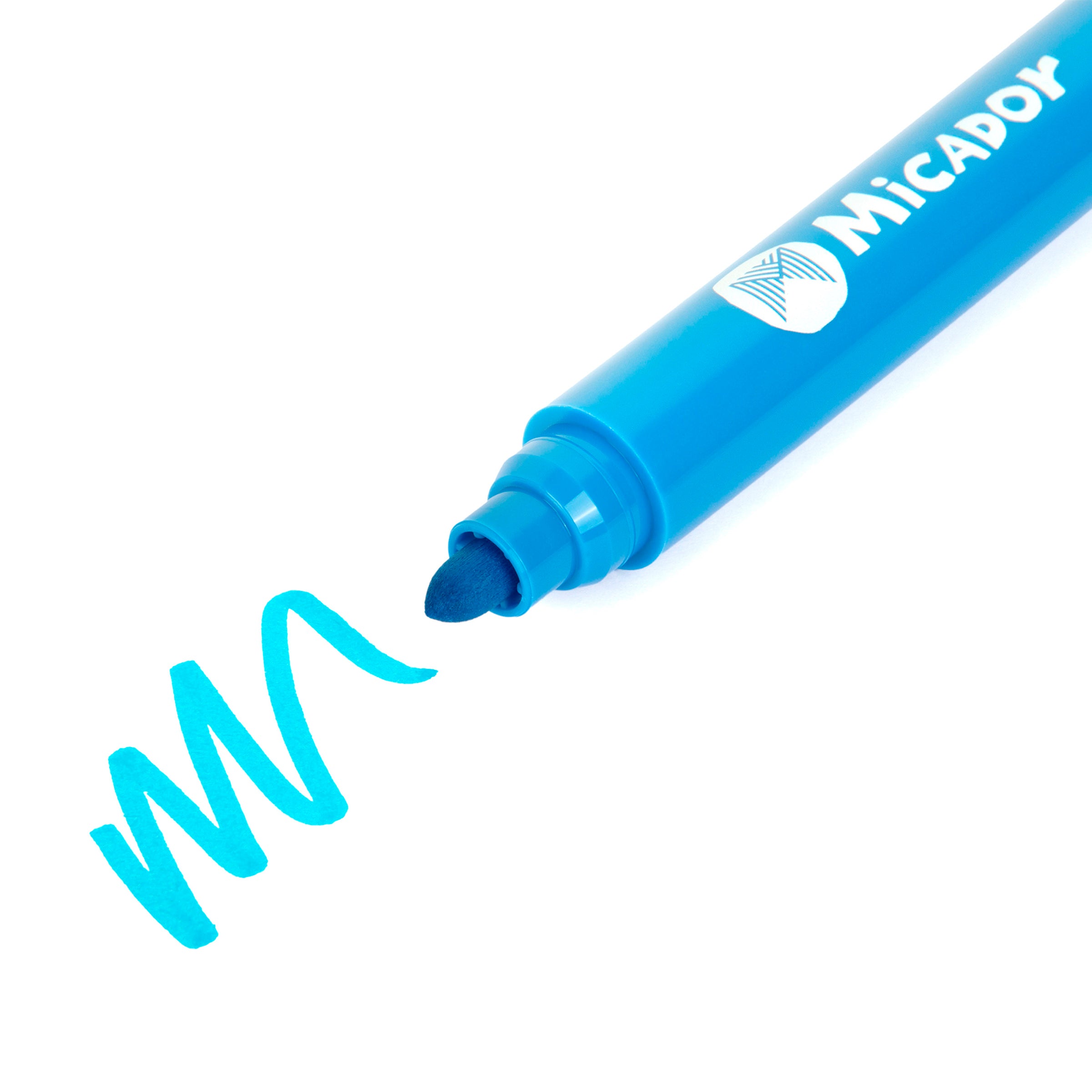 Jumbo Sink-proof Markers, Bright, Pack 48, Micador