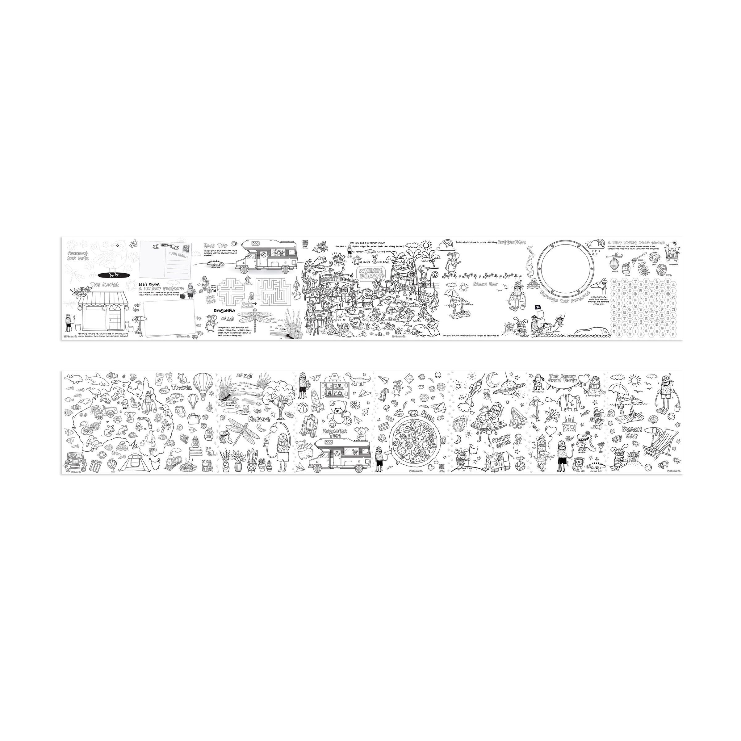 Colour and Learn Rolls, Pack 2, FSC, Micador jR.