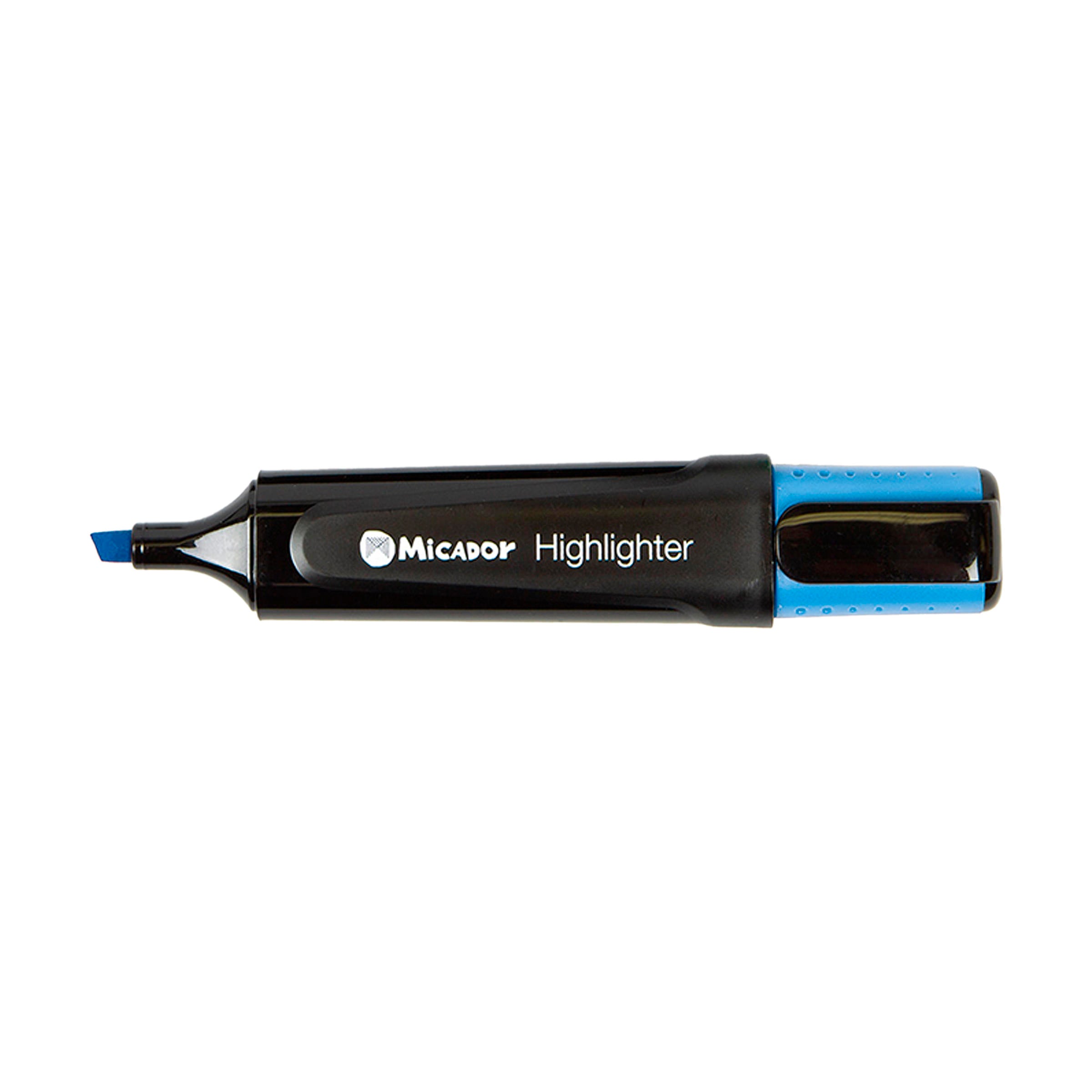 Eco Highlighter M.Shield, Blue Micador
