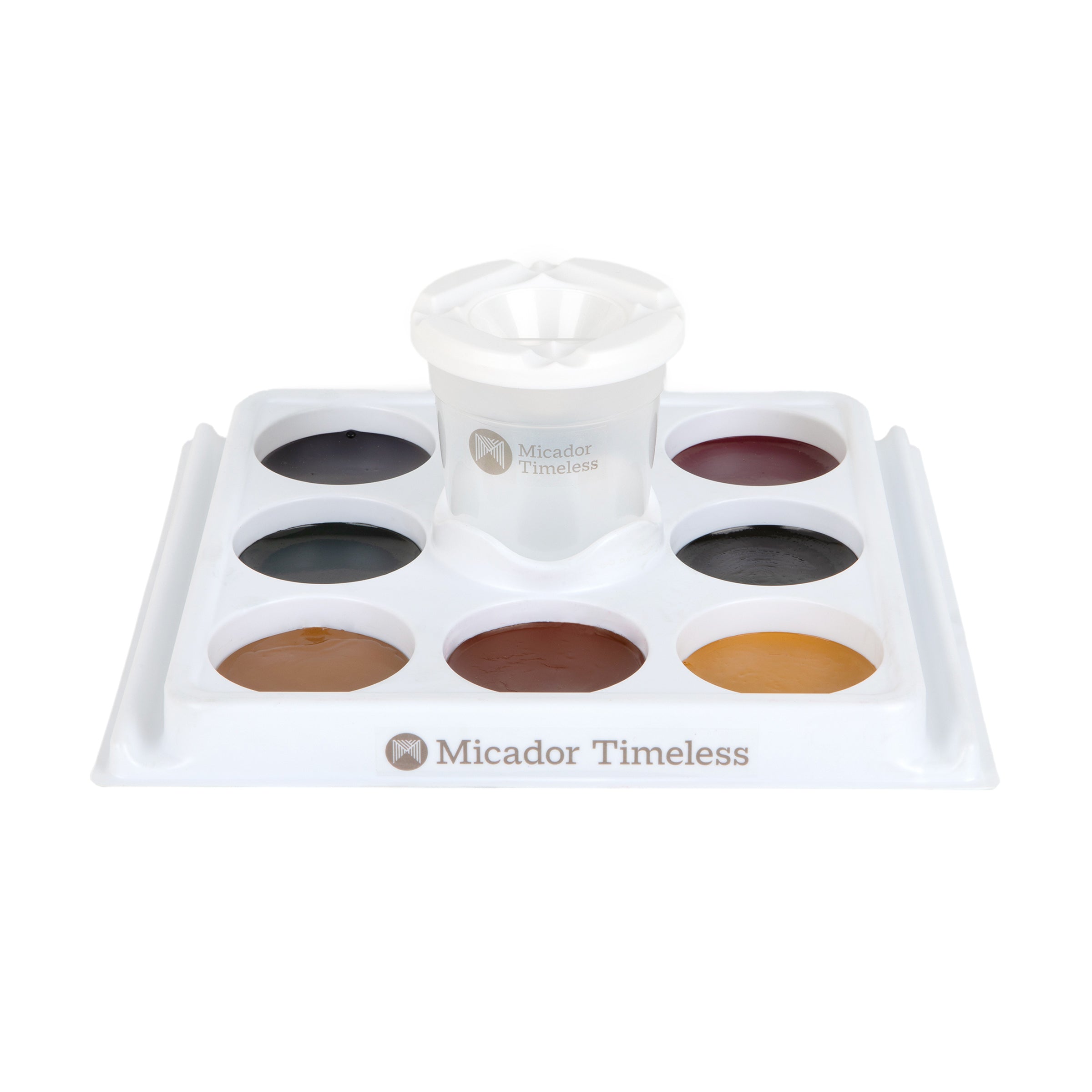 Easy Flow Watercolour Paint Station, Winter Selection, Disc 8, Micador Timeless
