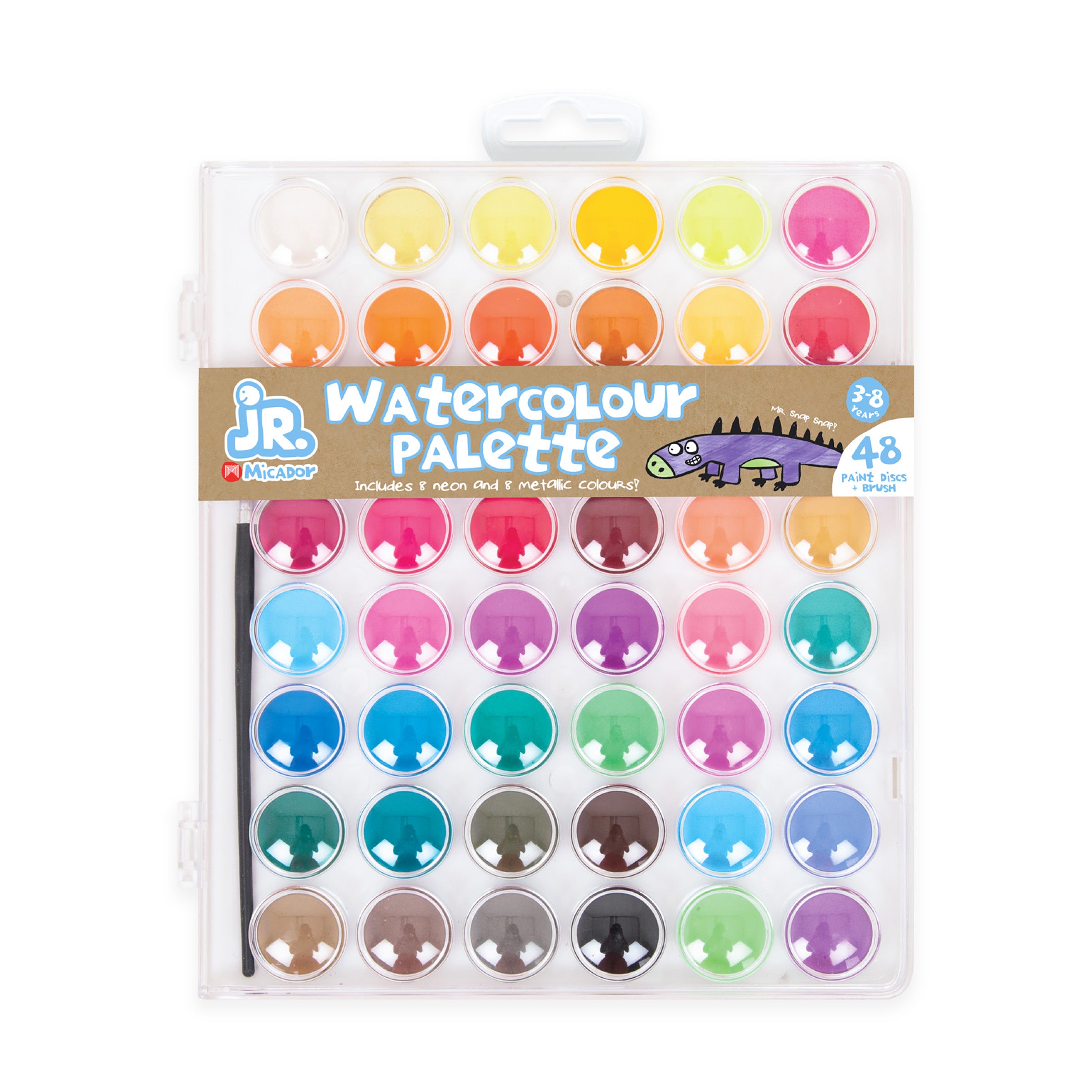Watercolour Palette, Disc 48 Micador jR.