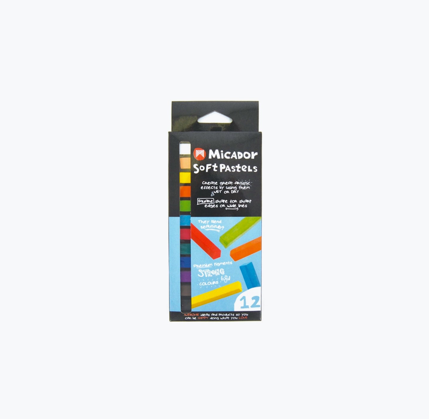 Soft Pastels, Pack 12 Micador