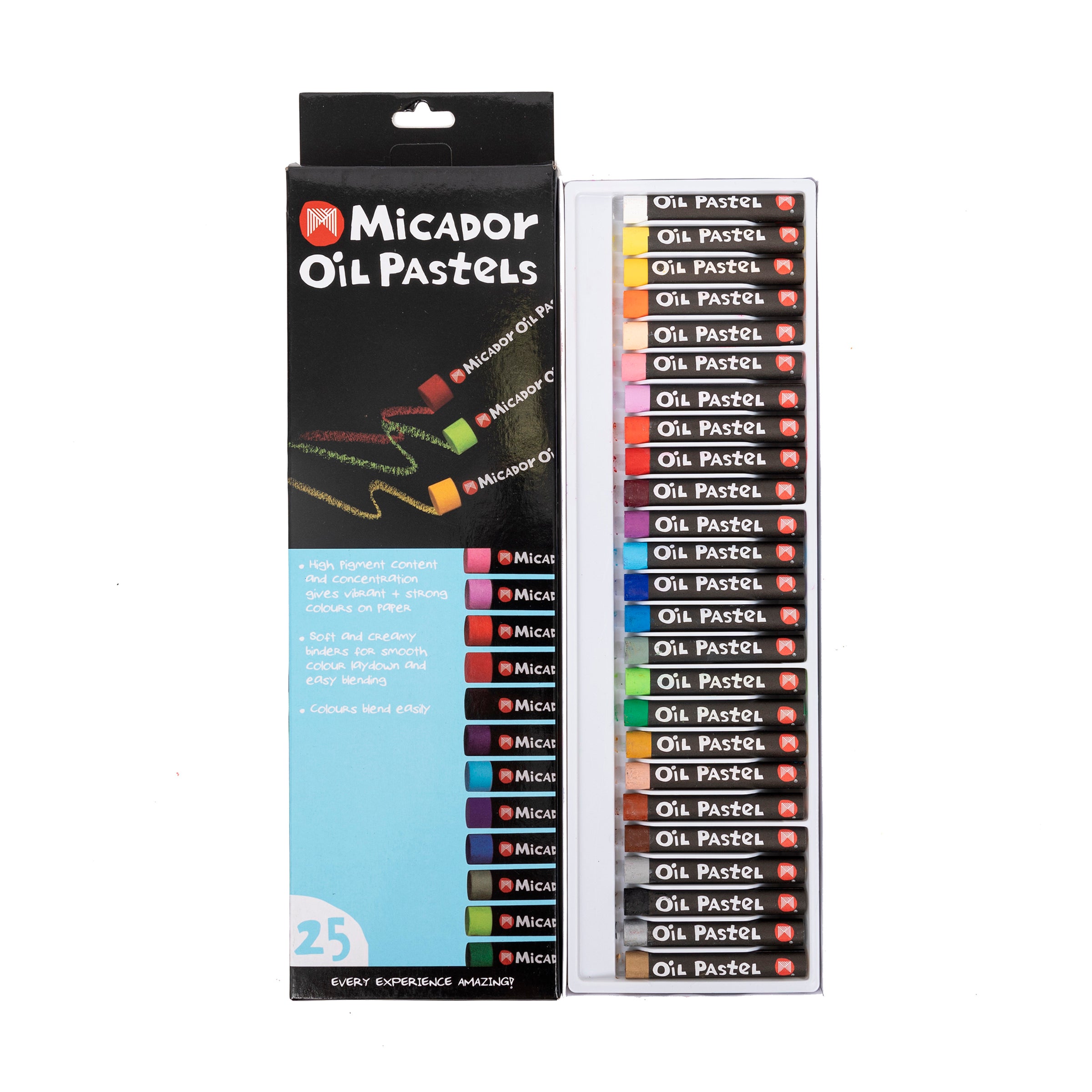 Micador Oil Pastels 25Pk