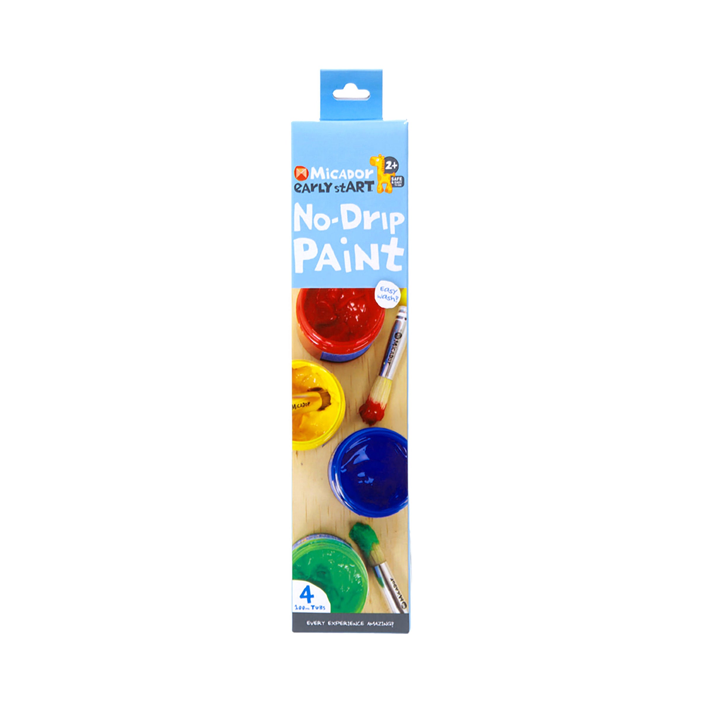 No-Drip Paint, Pack 4 early stART
