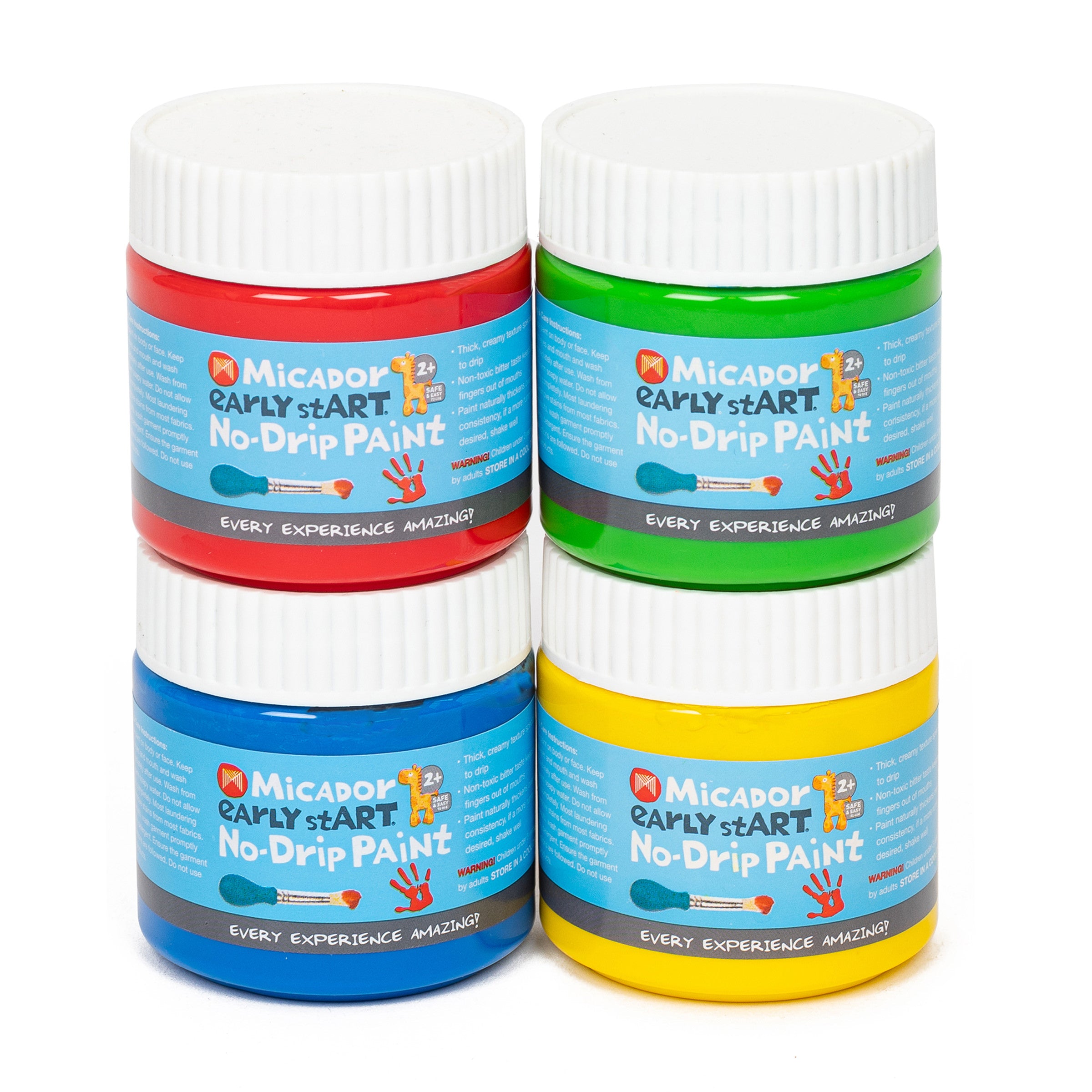 No-Drip Paint, Pack 4 early stART