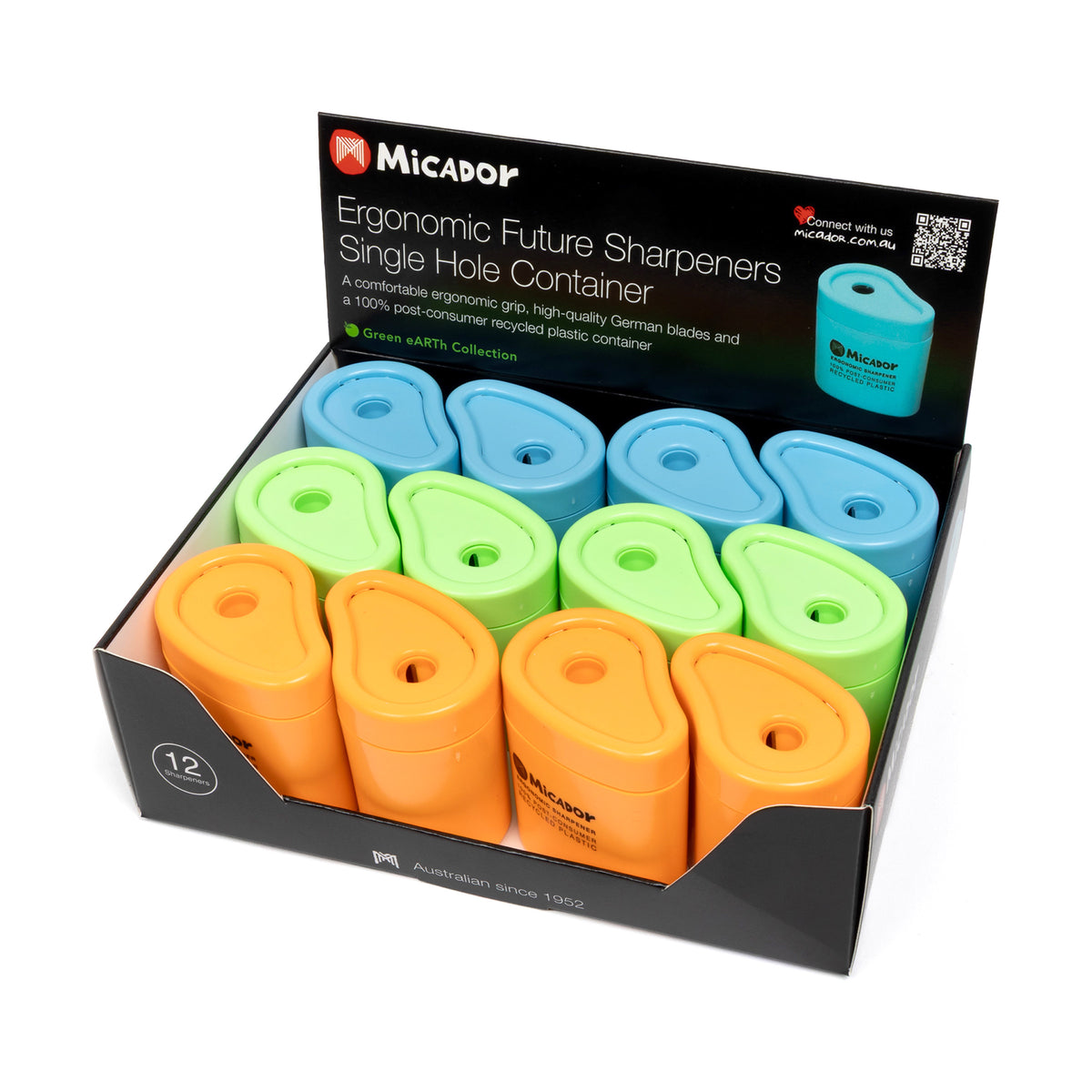 Ergonomic Future Sharpener Single Hole Micador