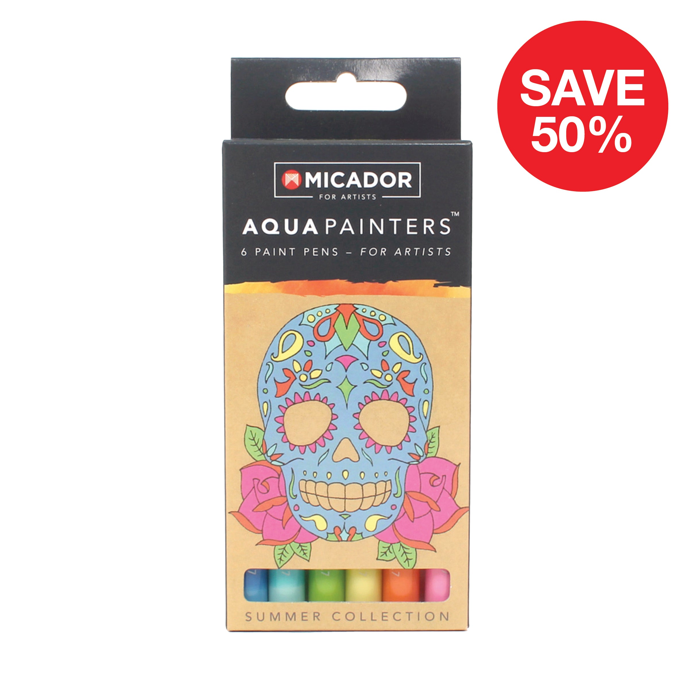 AquaPainters, Summer Box 6 Micador For Artists