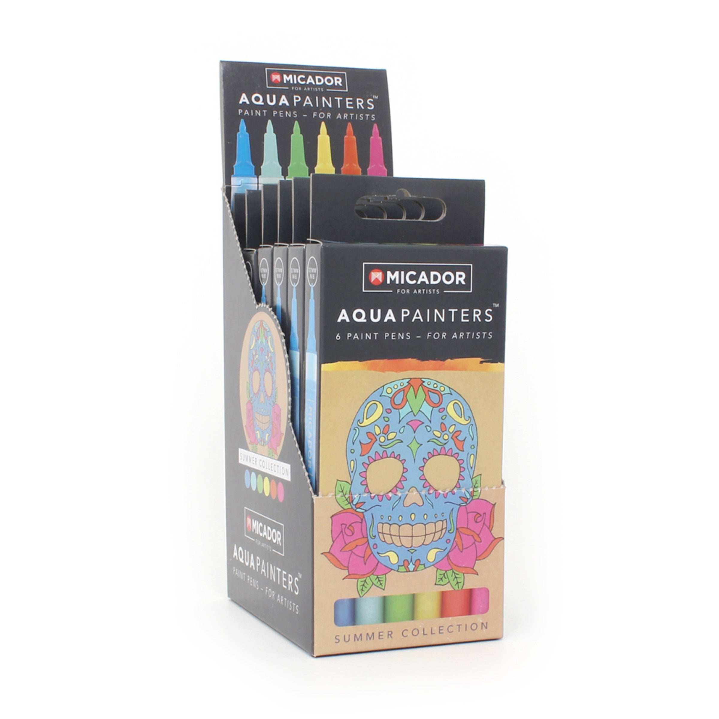 AquaPainters, Summer Box 6 Micador For Artists