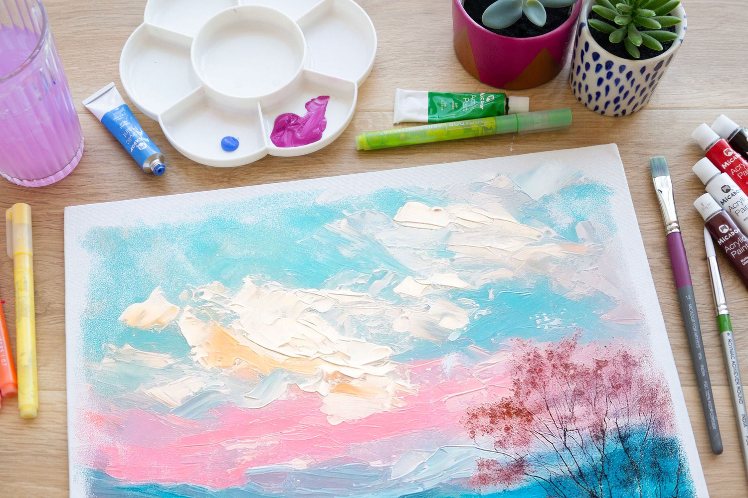 Acrylic Painting: Techniques, Mediums and Projects for Every Level