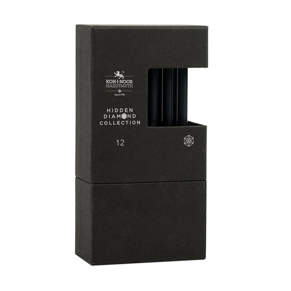 Set of Woodless Graphite Pencils Pack 12 - Hidden Diamond Koh-I-Noor