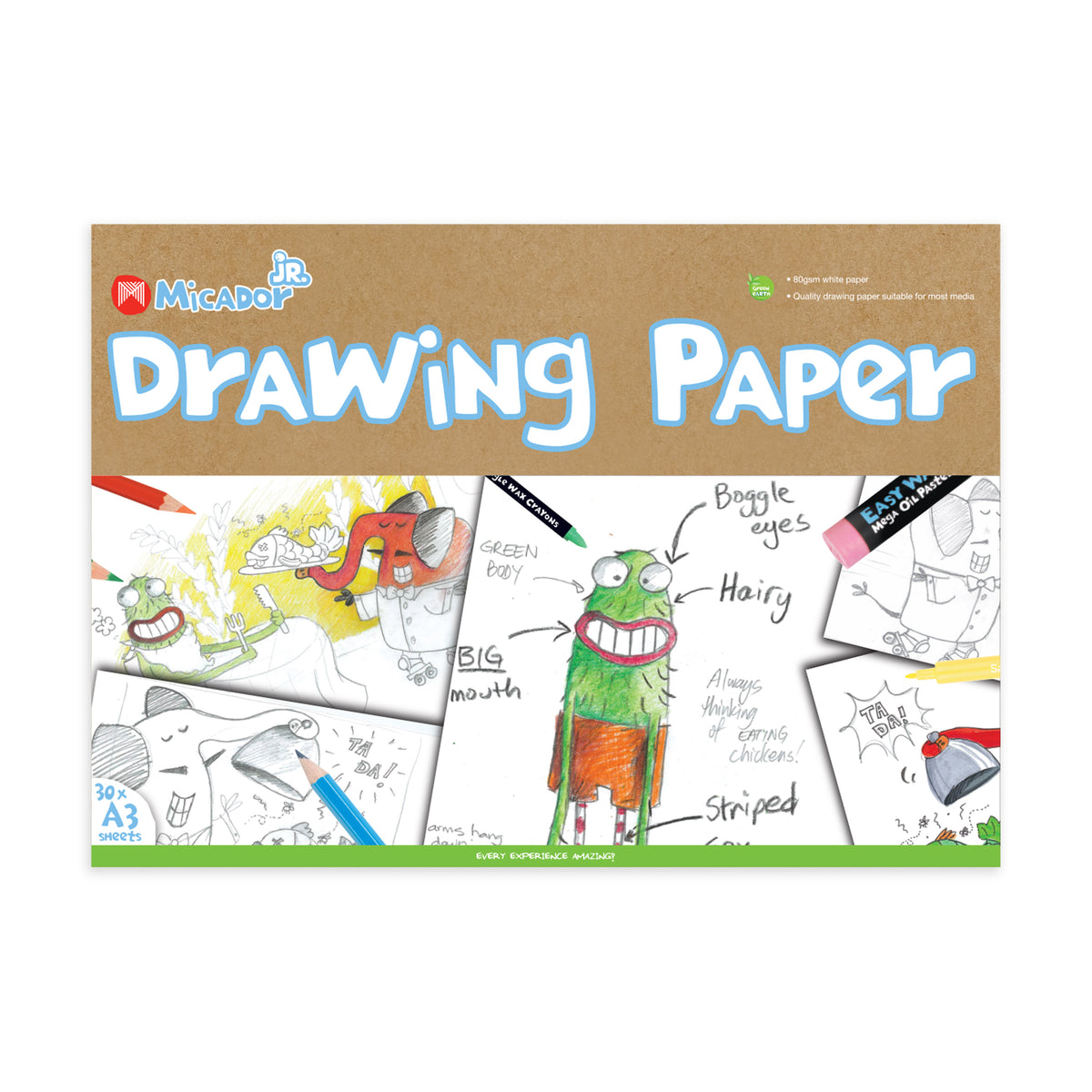 Drawing Paper FSC Mix, A3 Pad | Micador