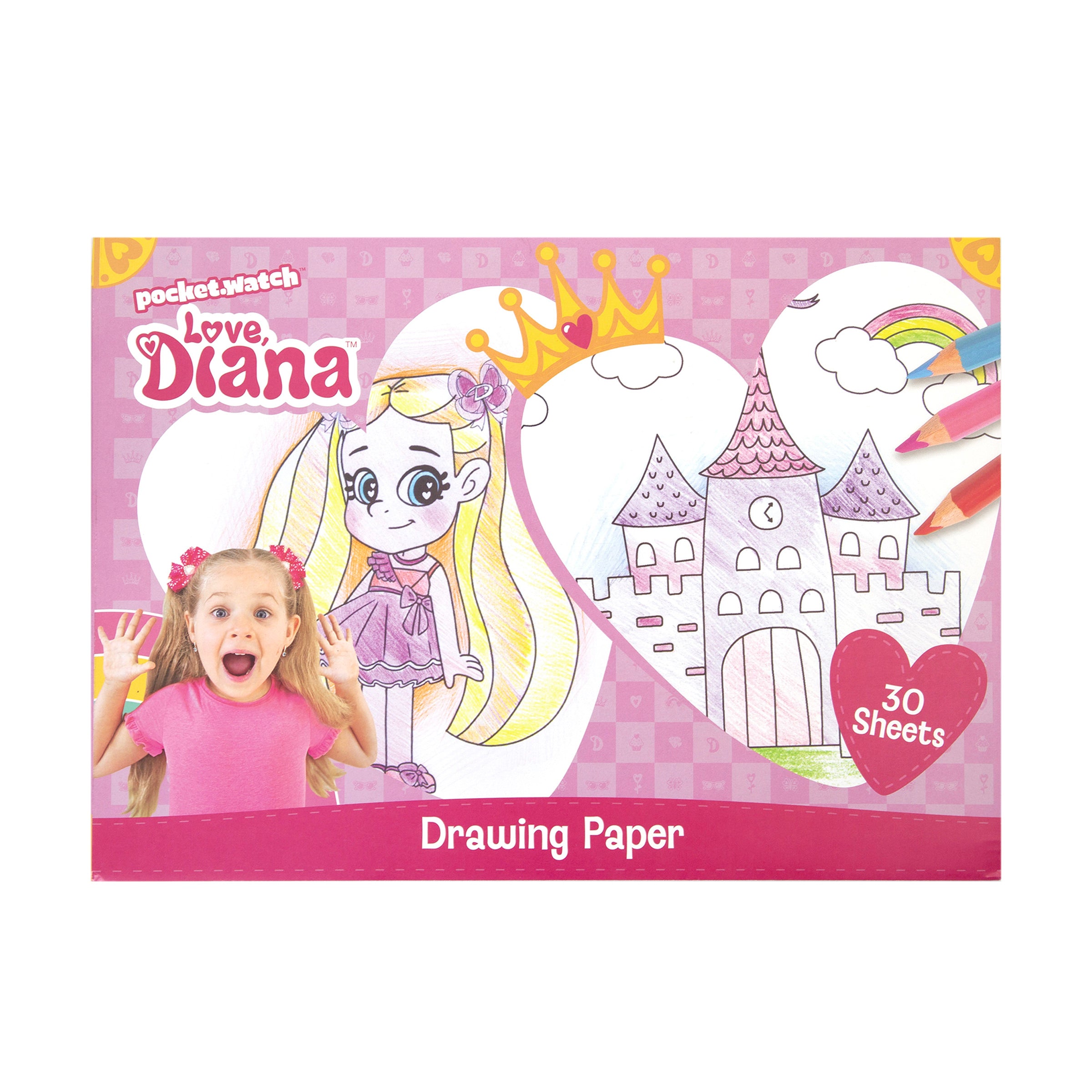 Love Diana Drawing Paper A4