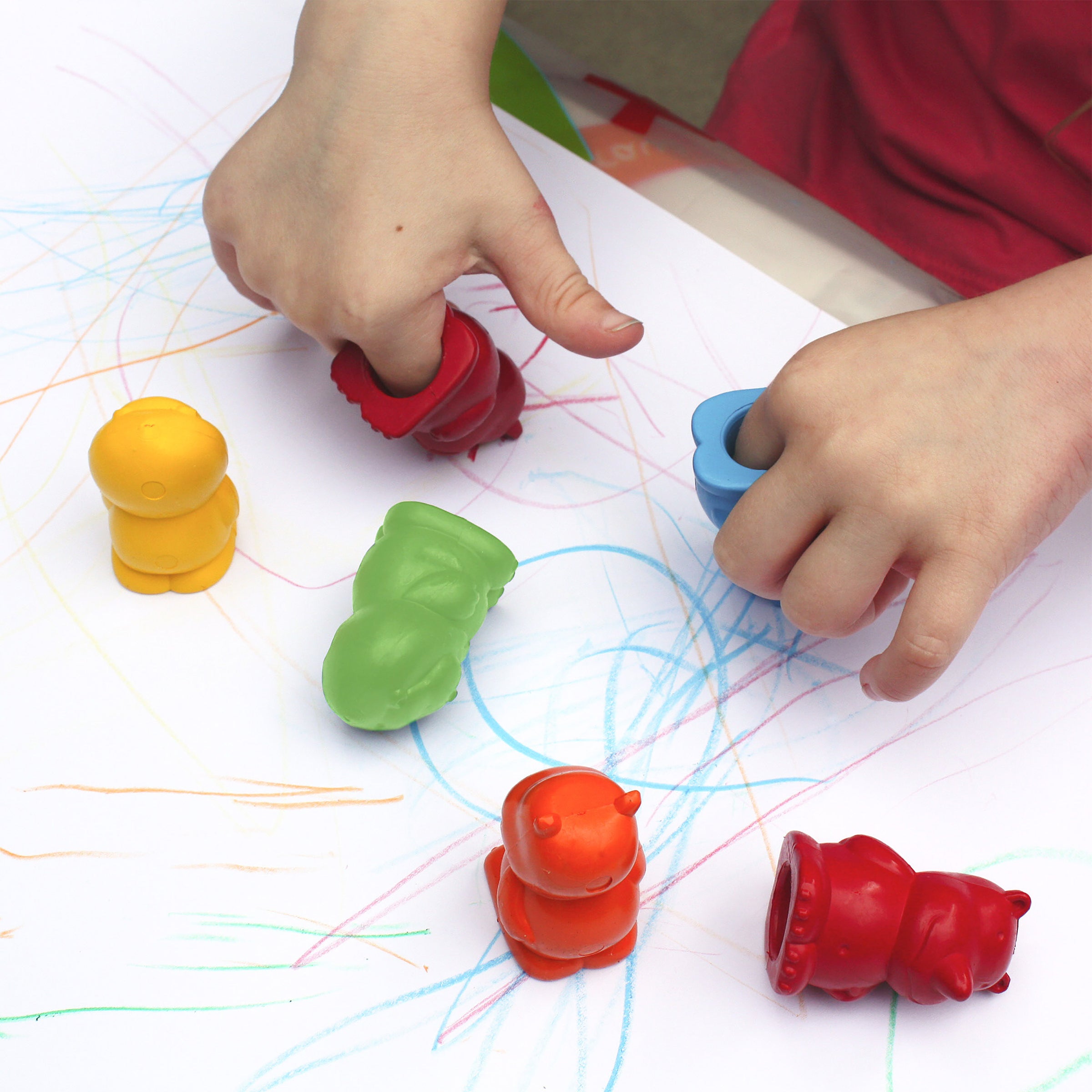 Zoo Crew Crayons, Pack 6  early stART