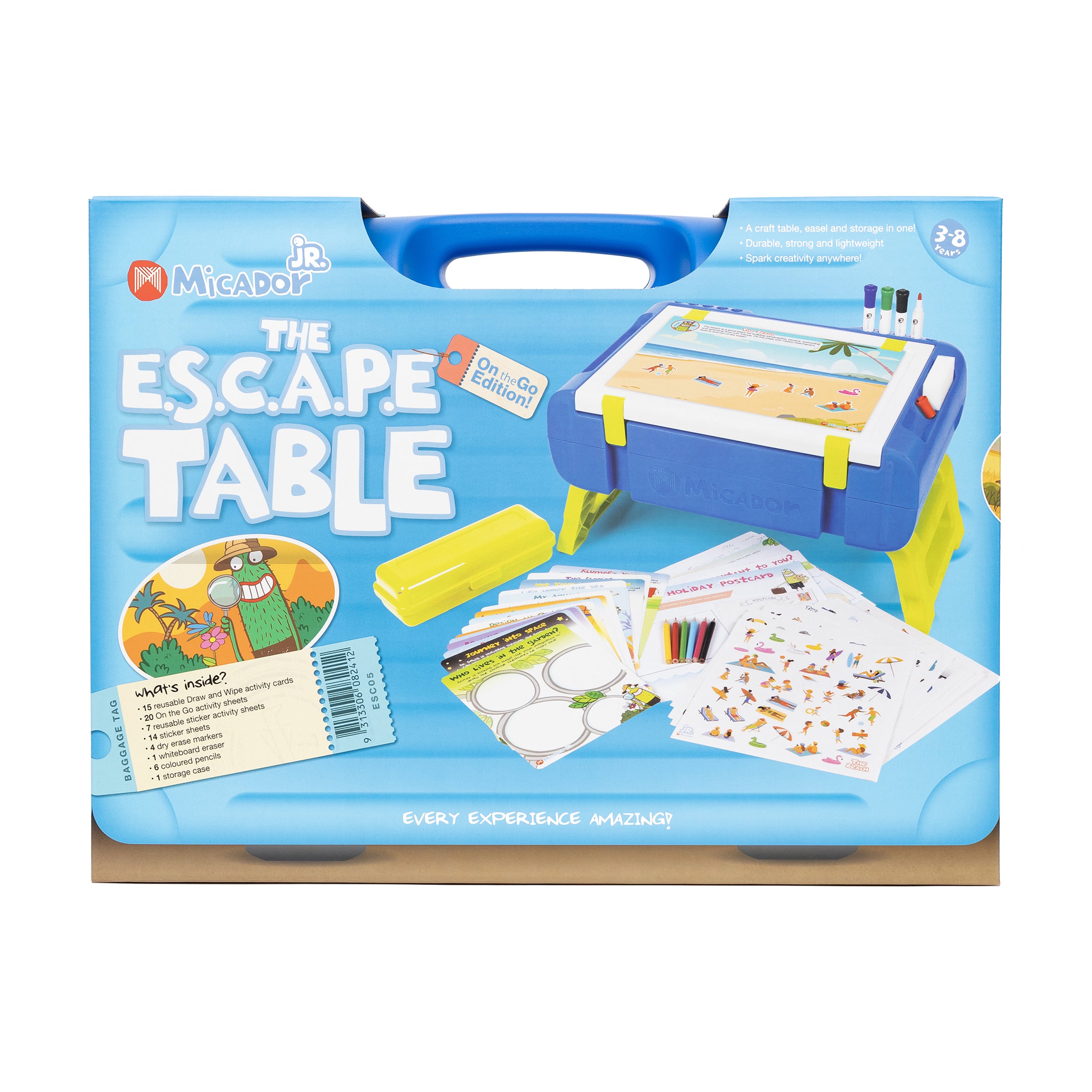 The E.S.C.A.P.E Table On The Go Edition Micador jR.