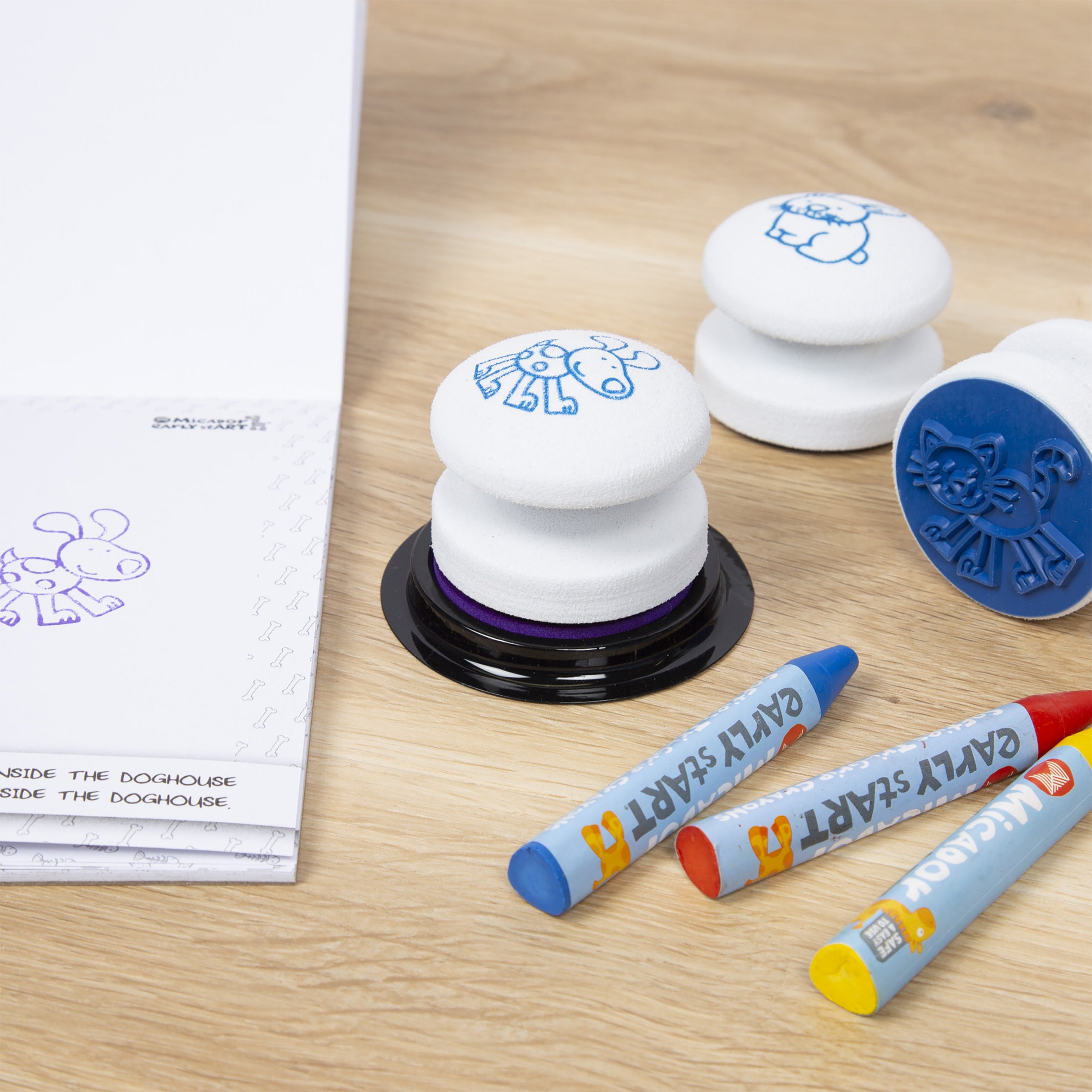 Stamp & Colour Mini Pets FSC Mix early stART