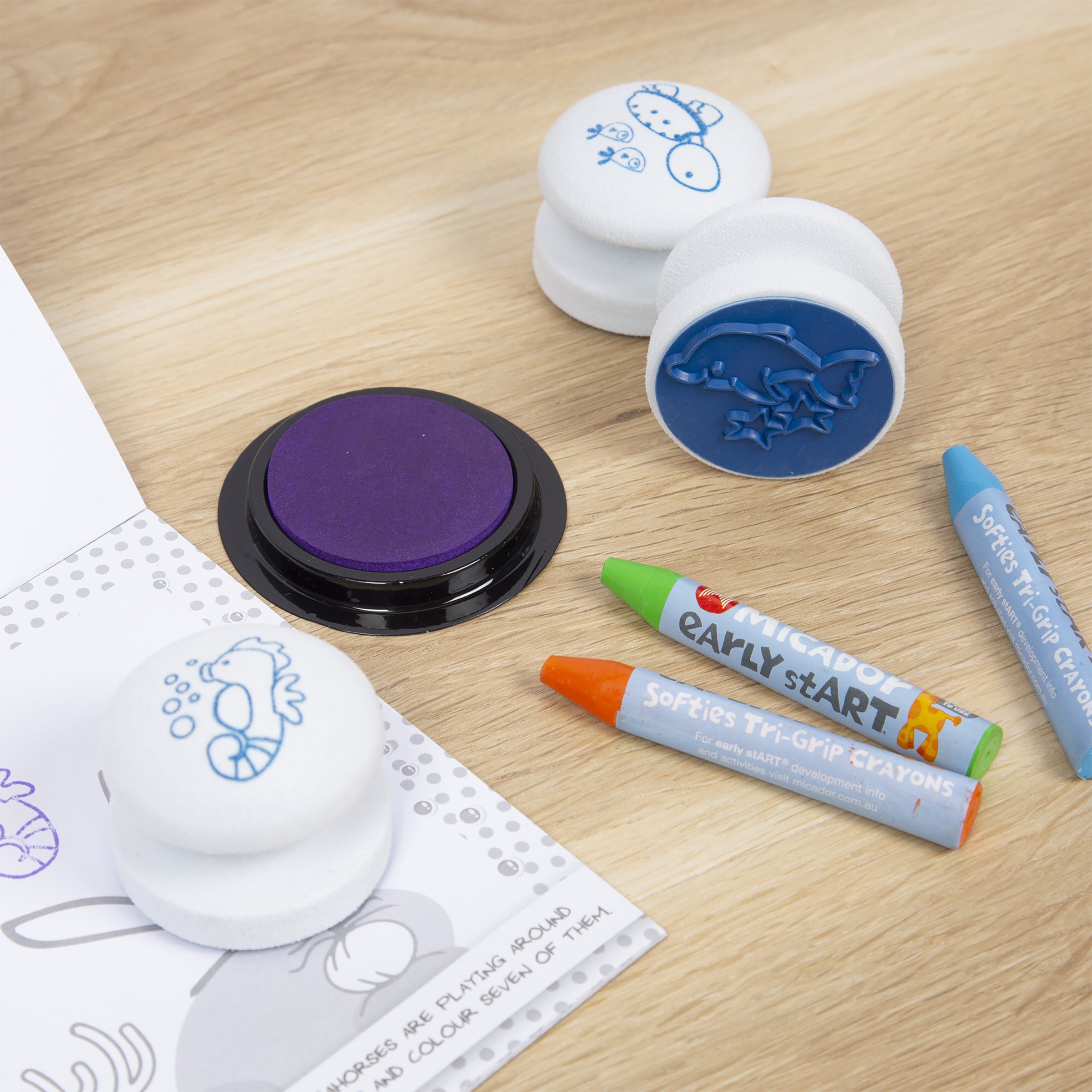 Stamp & Colour Mini Sea FSC Mix early stART