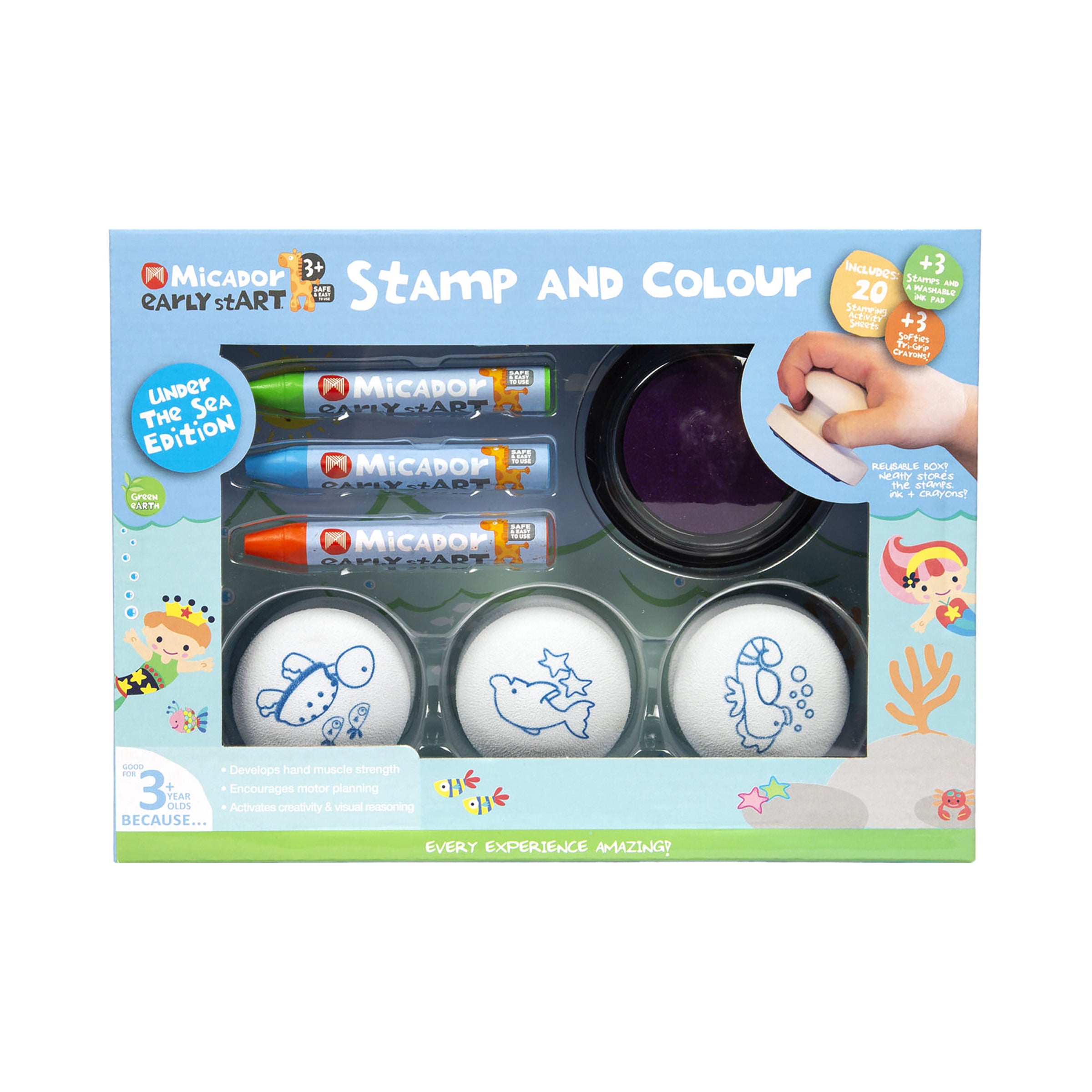 Stamp & Colour Mini Sea FSC Mix early stART