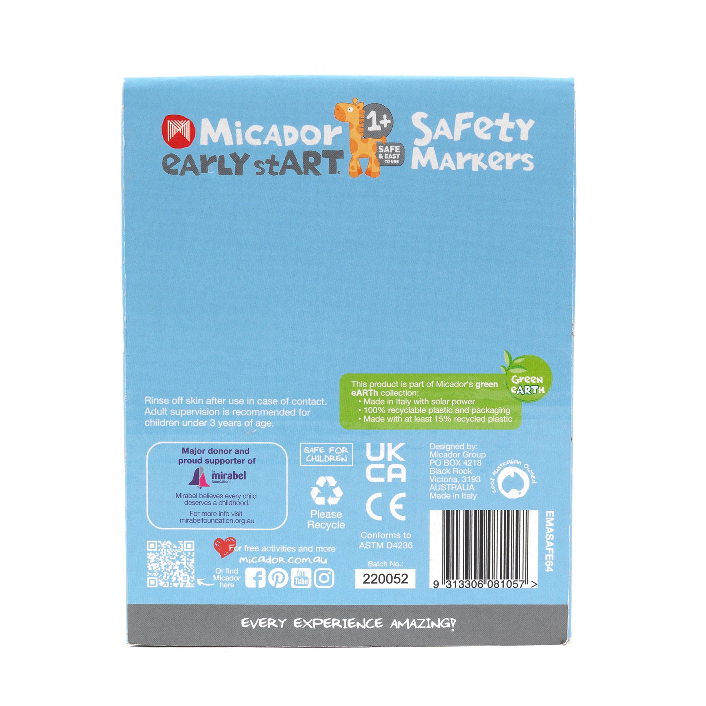 Safety Markers, Box 64  early stART