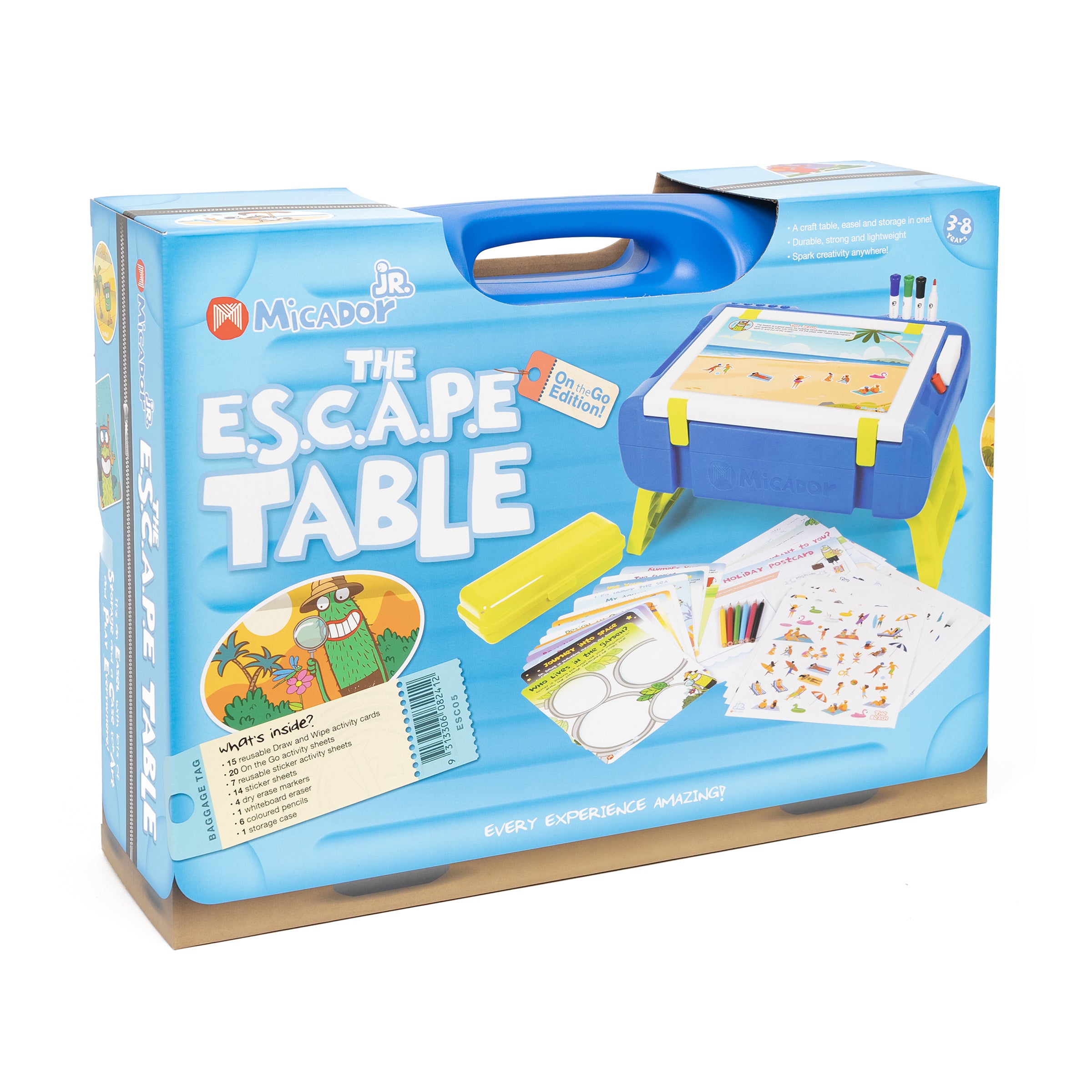 The E.S.C.A.P.E Table On The Go Edition Micador jR.