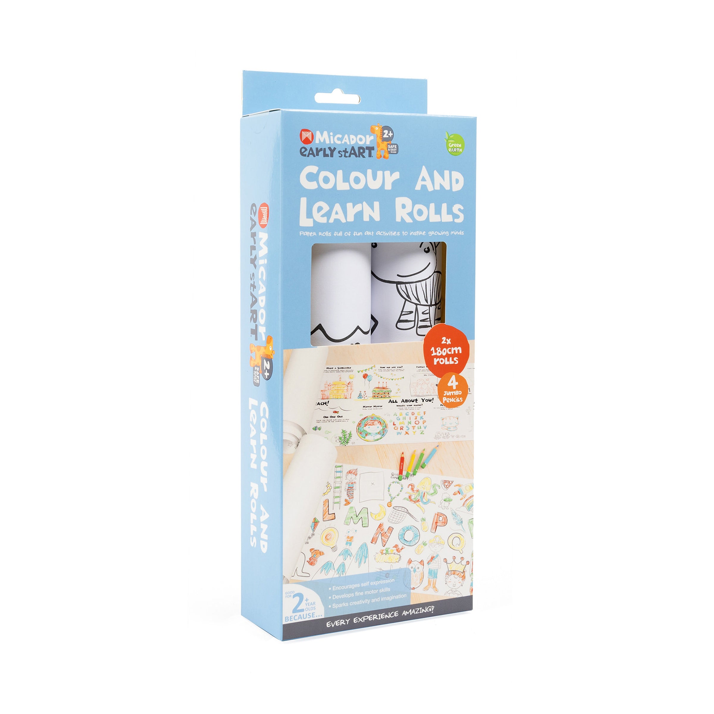 Colour and Learn Rolls, Pack 2, FSC, early stART