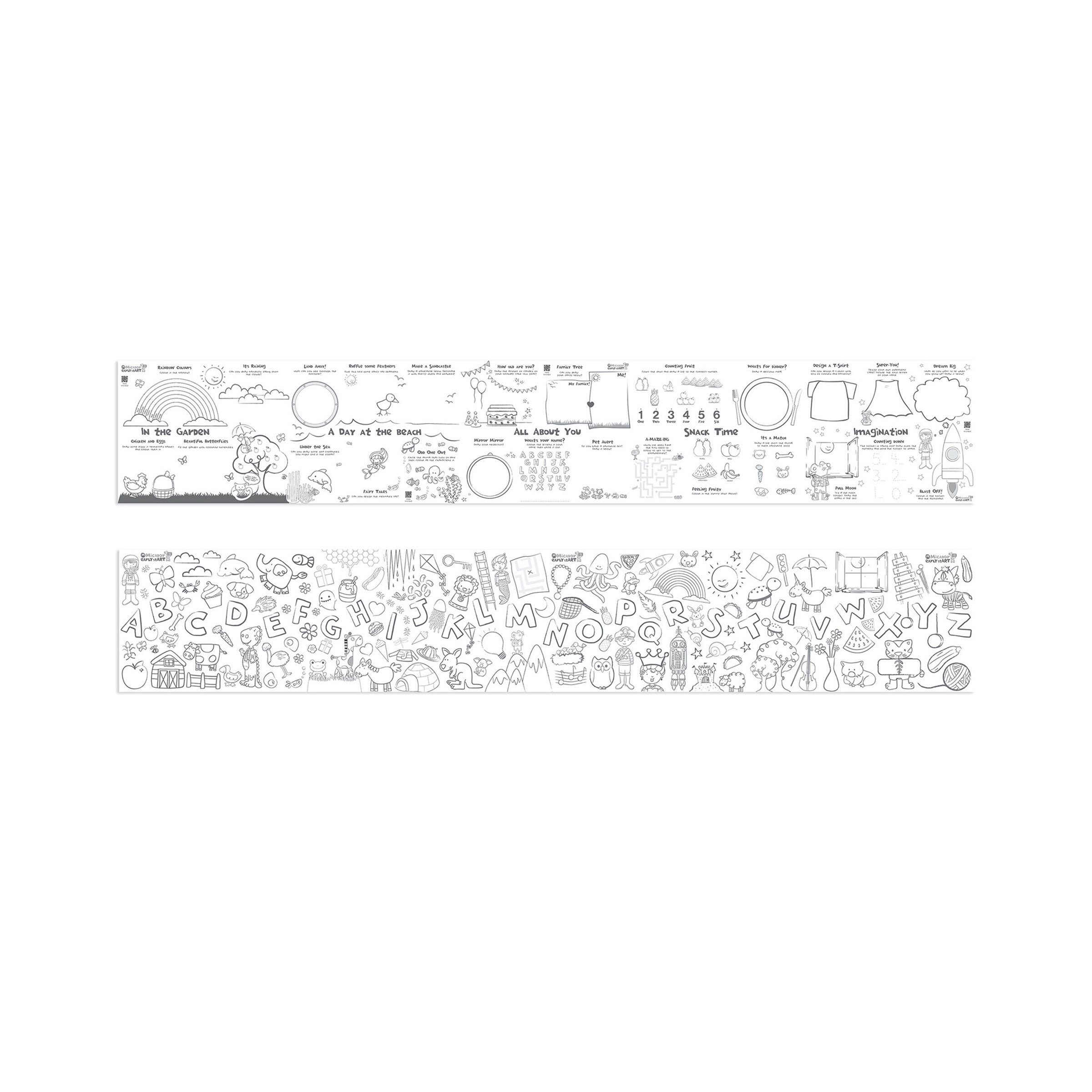 Colour and Learn Rolls, Pack 2, FSC, early stART