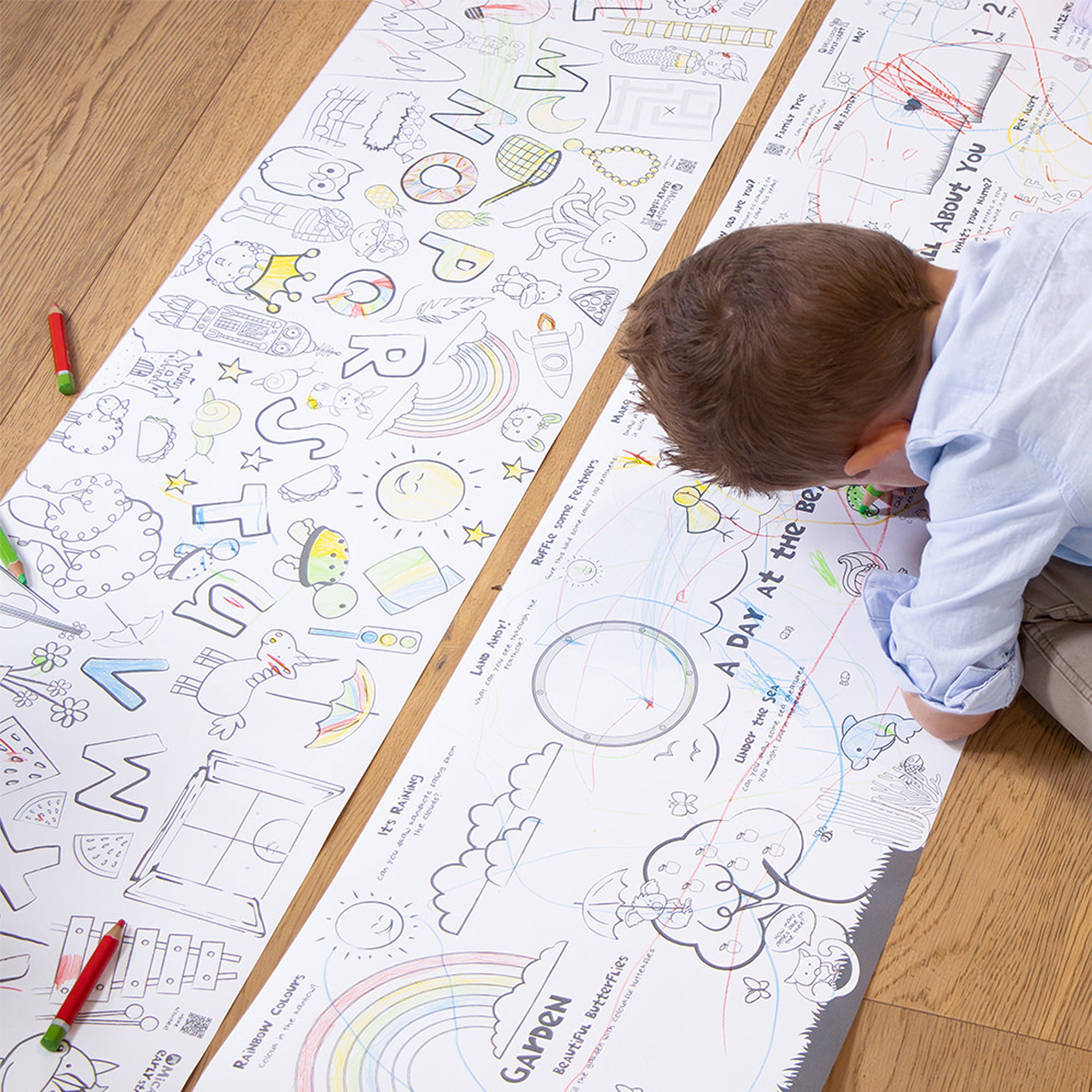 Colour and Learn Rolls, Pack 2, FSC, early stART