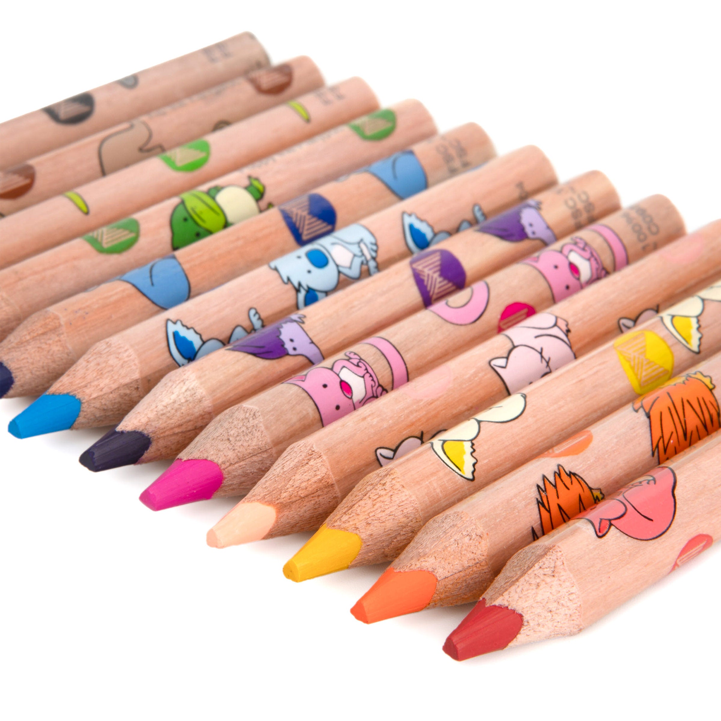 Triangle Pencil Pocket Pack, FSC 100%, Pack 12 early stART