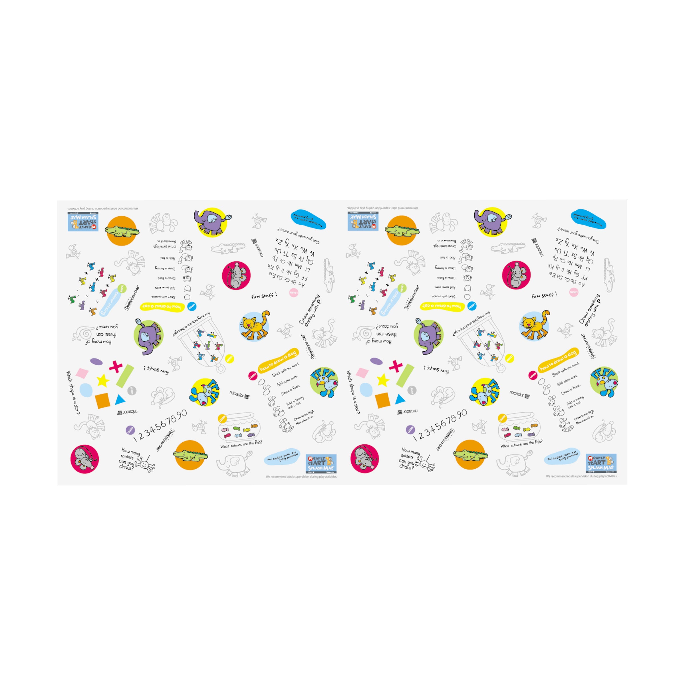 Splash Mat, 90x180cm early stART