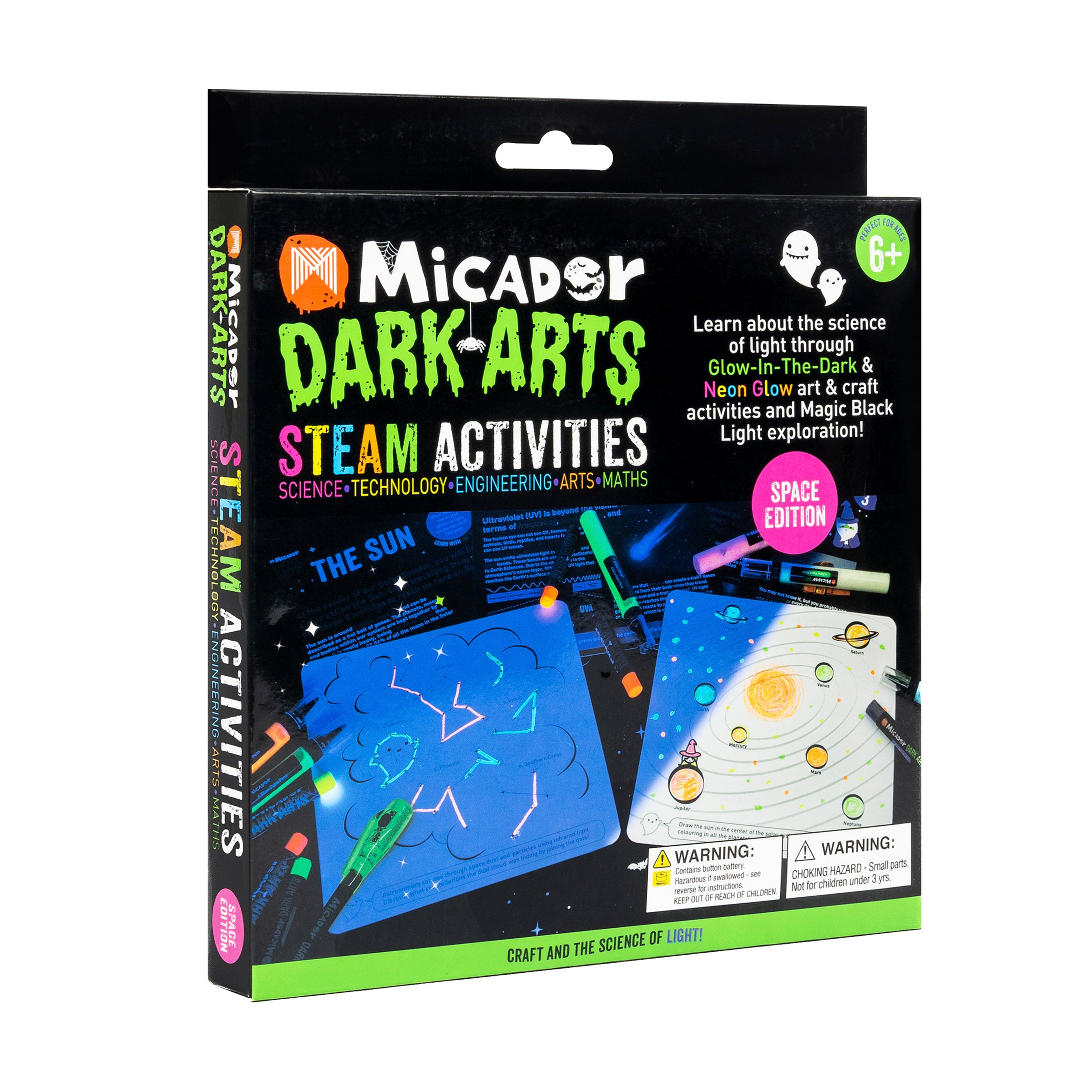 Glow STEAM Activities - Space  Dark Arts