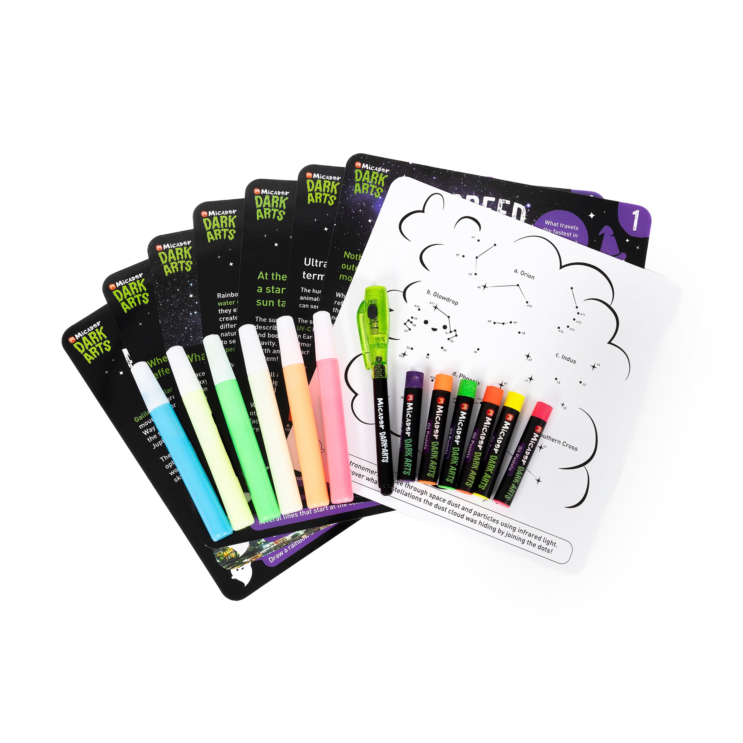 Glow STEAM Activities - Space  Dark Arts