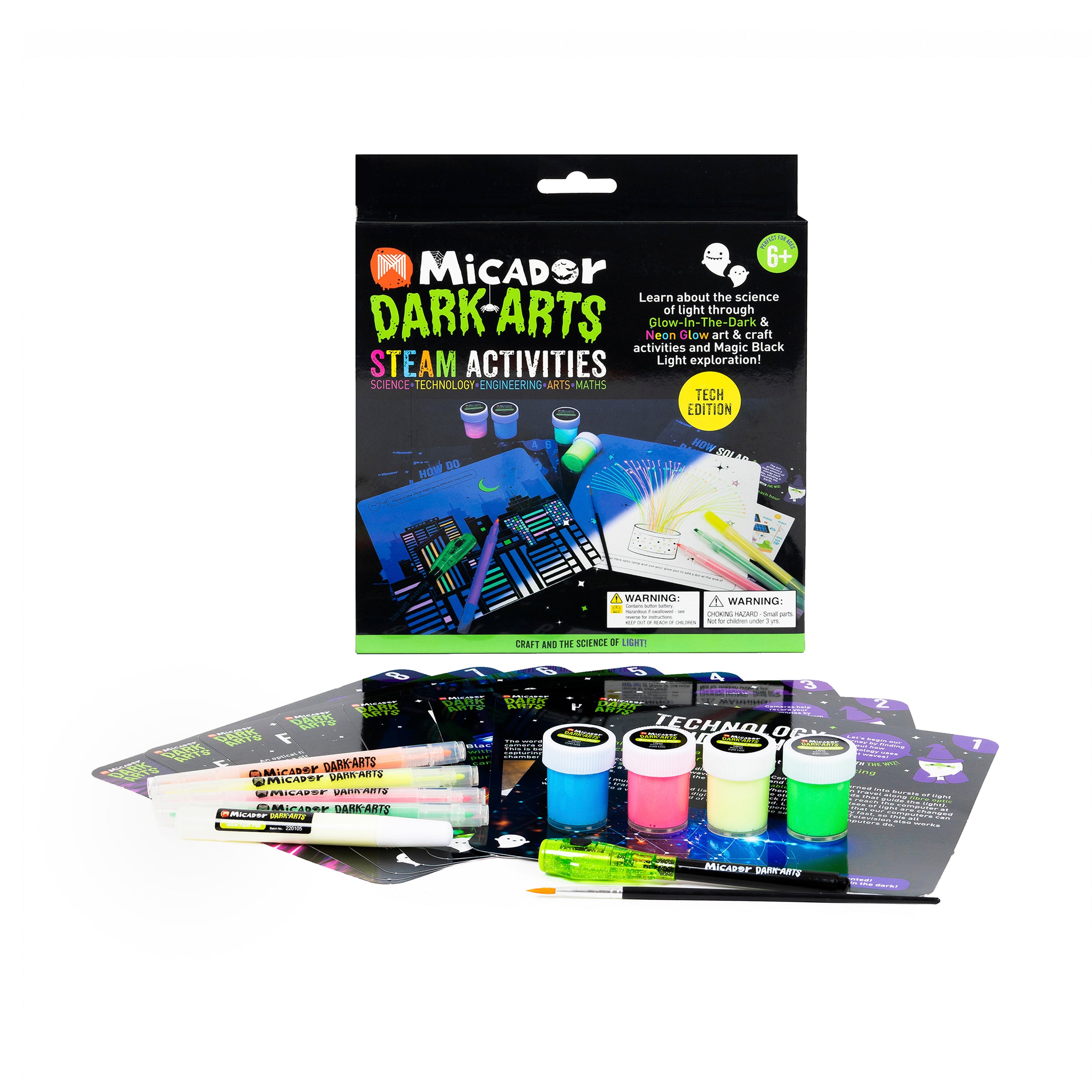 Glow STEAM Activities - Tech  Dark Arts