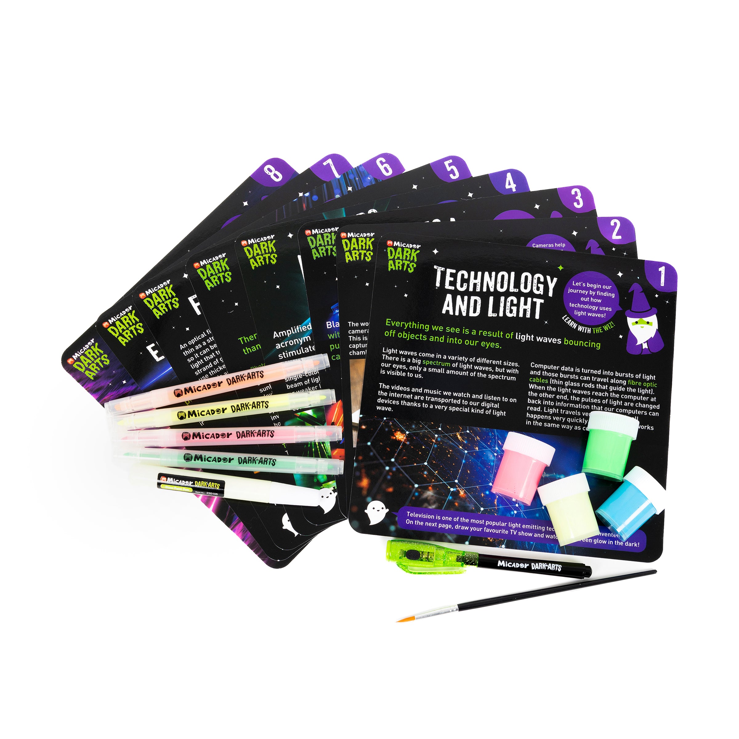 Glow STEAM Activities - Tech  Dark Arts