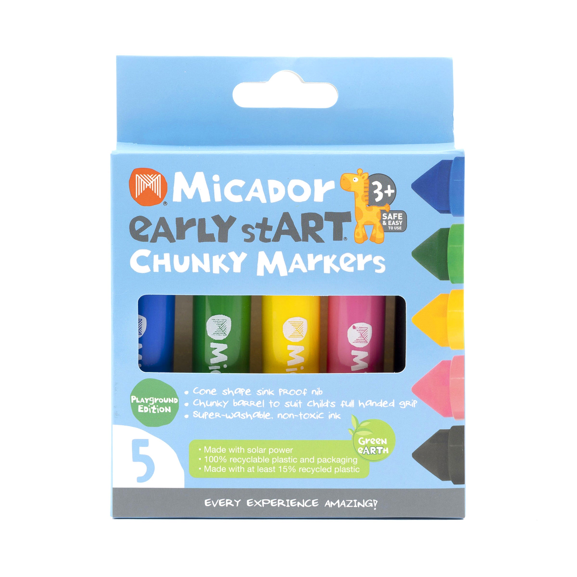 Chunky Markers - Pack 5 early stART, Playground